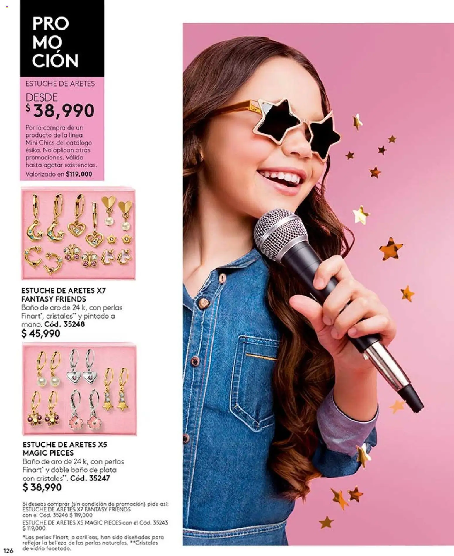 Ésika revista - valida desde el 28/08/2026 | Página: 126 | Productos: Estuche, Aretes, Baño