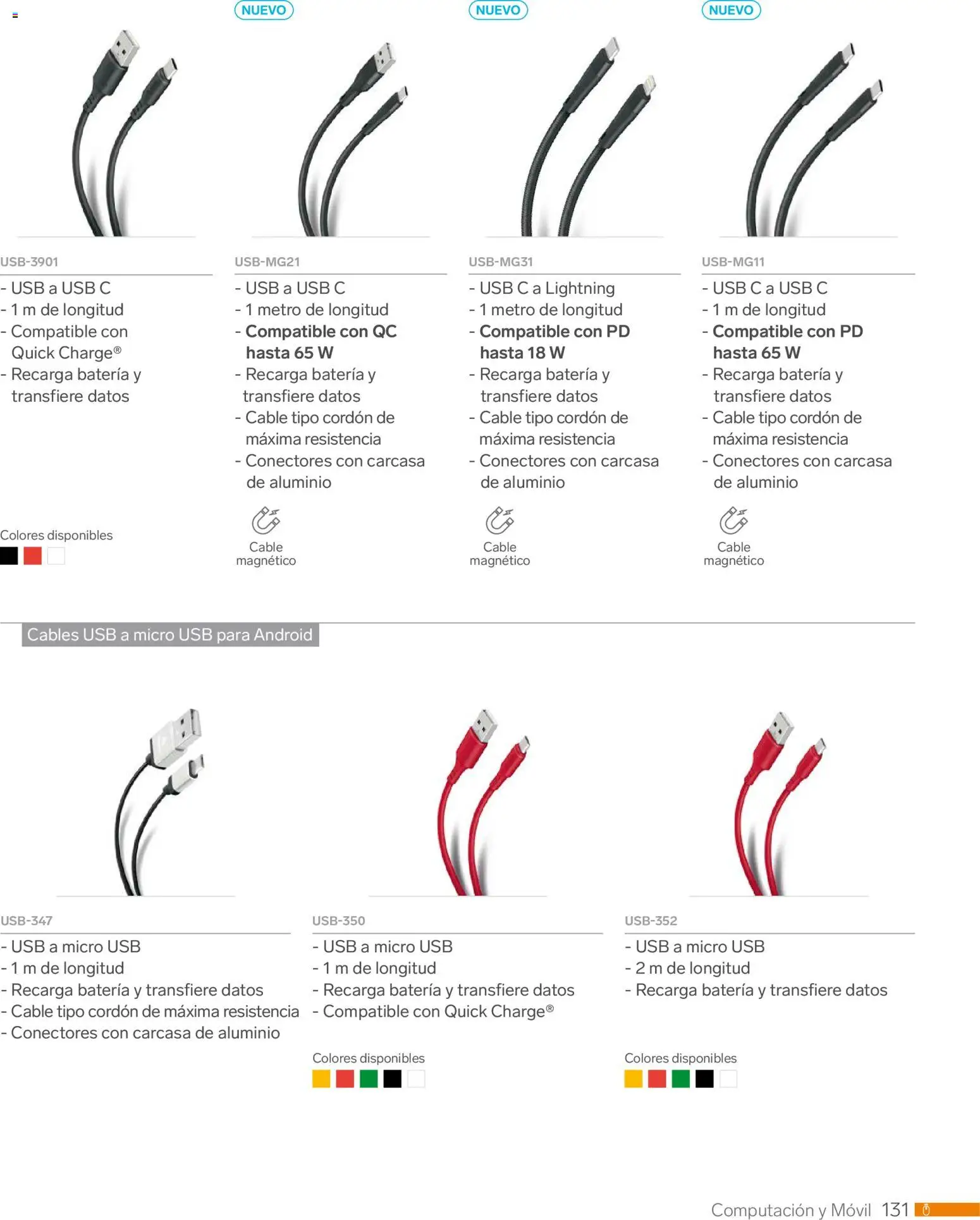 Nuevas ofertas de Steren válidas en toda la República Mexicana desde el 01.01.2026. ¡Encuentra las mejores ofertas en Steren catálogo! | Página: 143 | Productos: Usb, Movil, Cable, Batería
