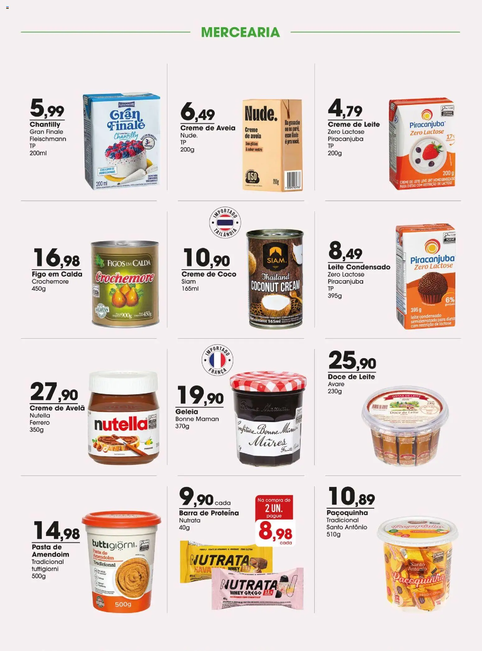 Zaffari Folheto - válido de 28/07/2026 | Página: 5 | Produtos: Coco, Geleia, Aveia, Açúcar