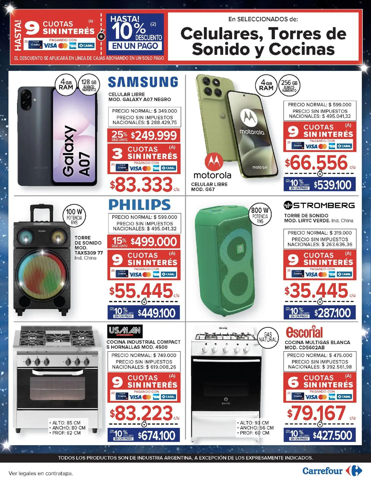 Carrefour ofertas │ válido desde el 19/08/2026 | Página: 29 | Productos: Celular, Cocina