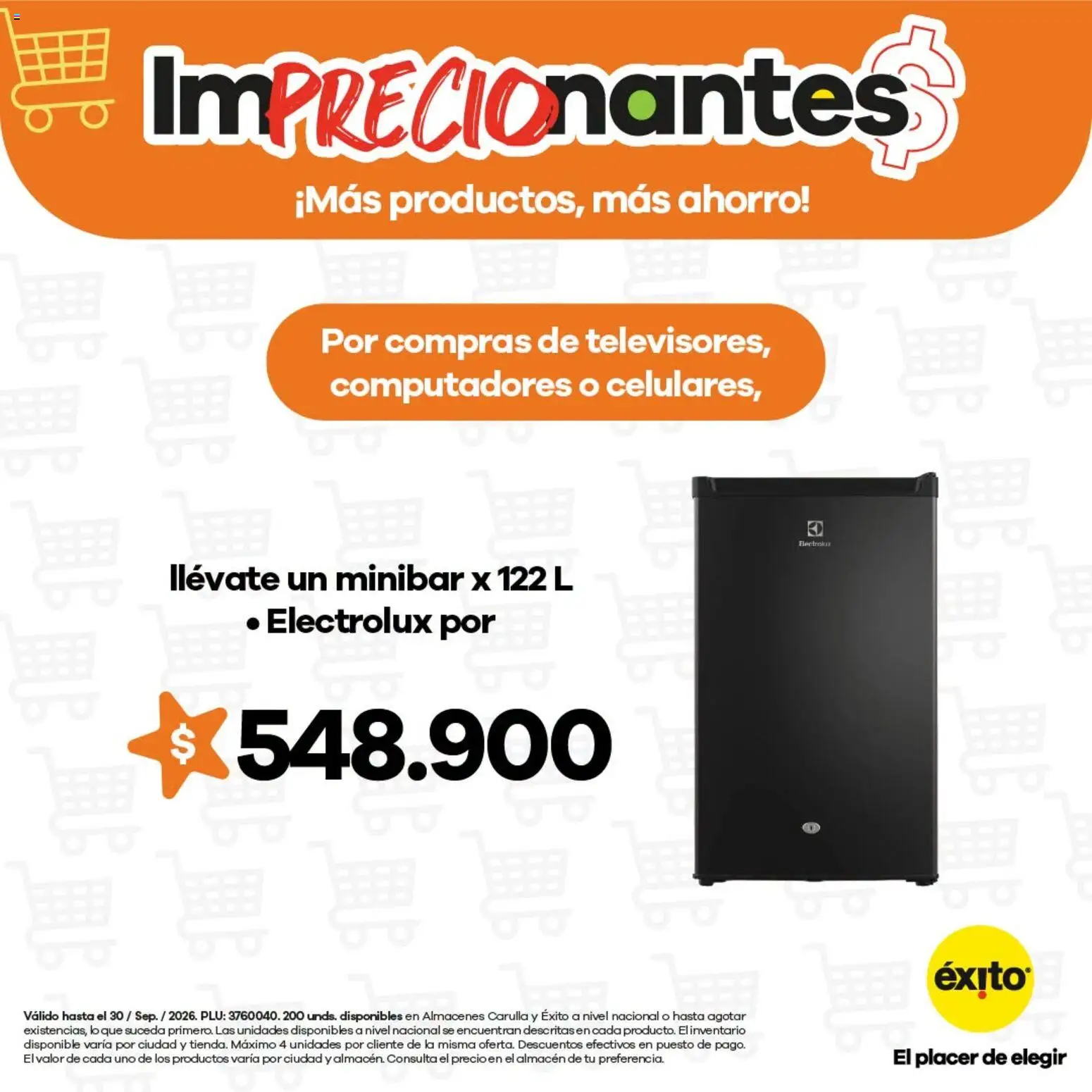 Éxito revista - valida desde el 16/08/2026 | Página: 6 | Productos: Minibar