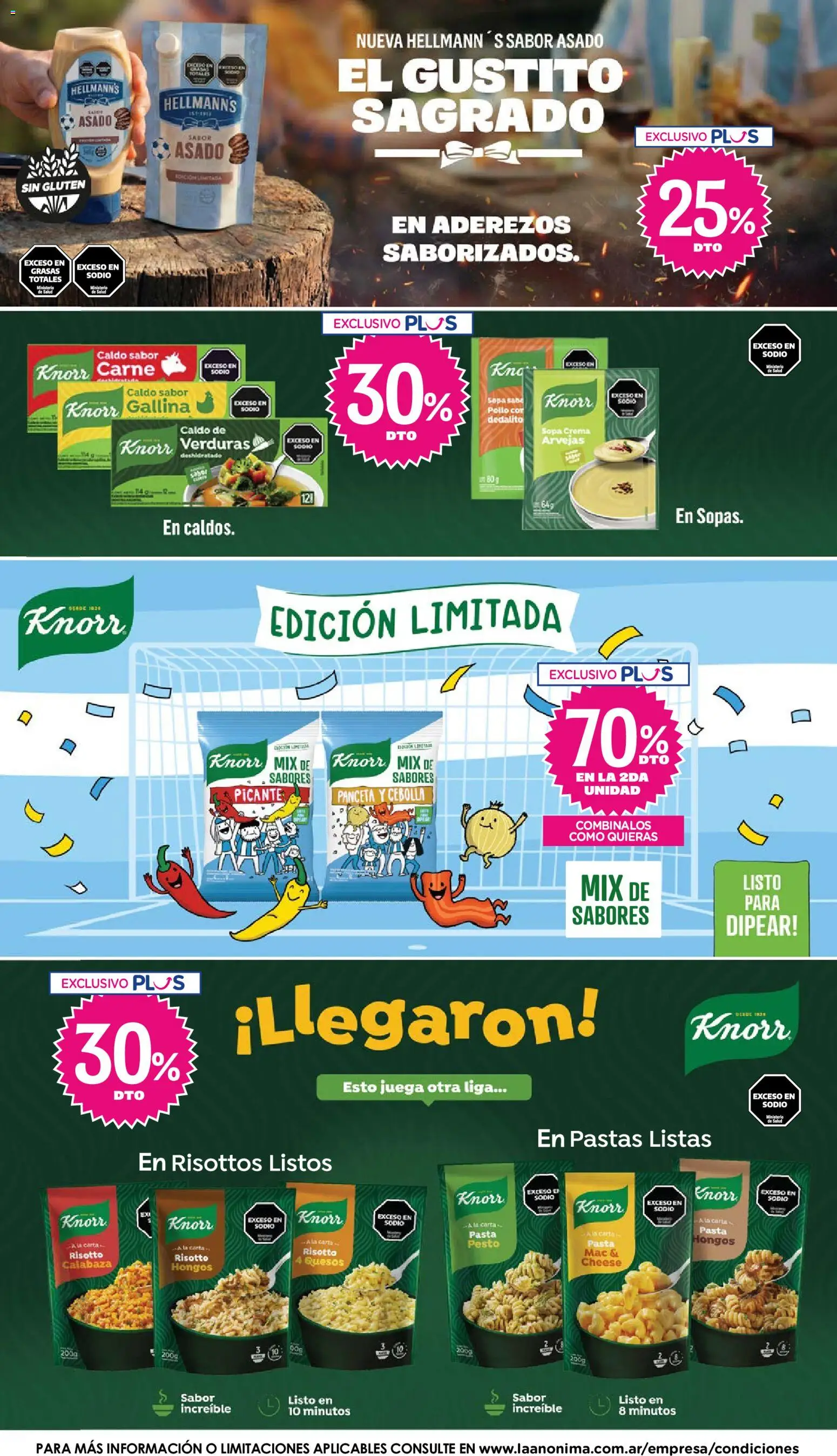 La Anonima catálogo │ válido desde el 02/07/2026 | Página: 7 | Productos: Liga, Pollo, Cebolla, Crema