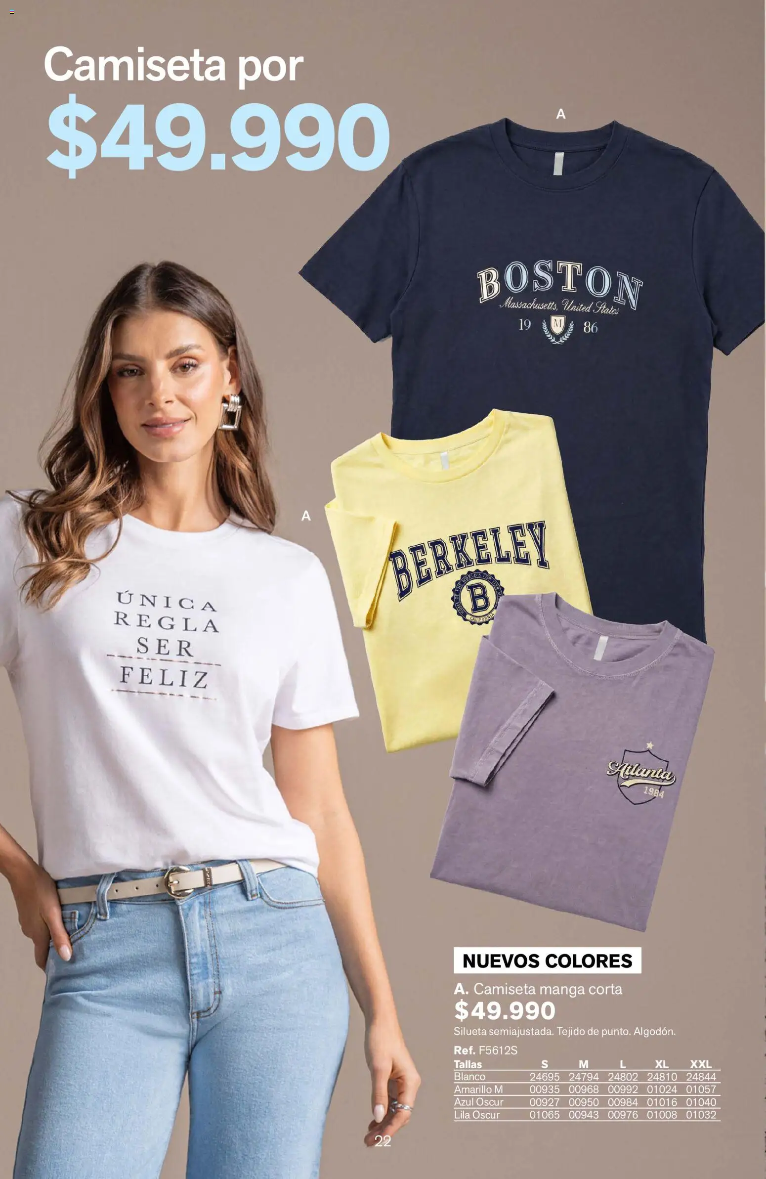 Leonisa revista - valida desde el 15/07/2026 | Página: 22 | Productos: Camiseta