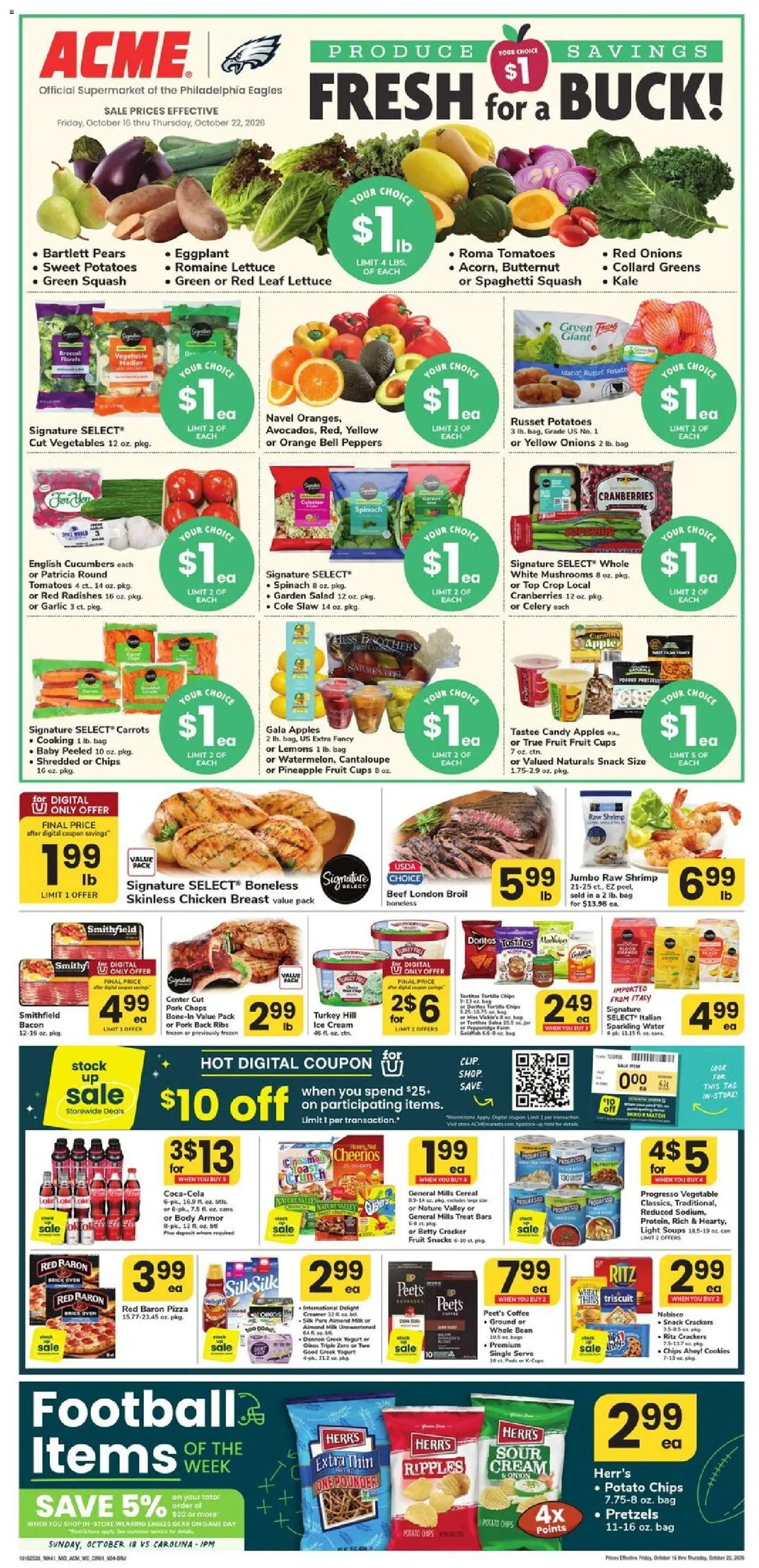 Acme Friday, October 16 Price Drop
