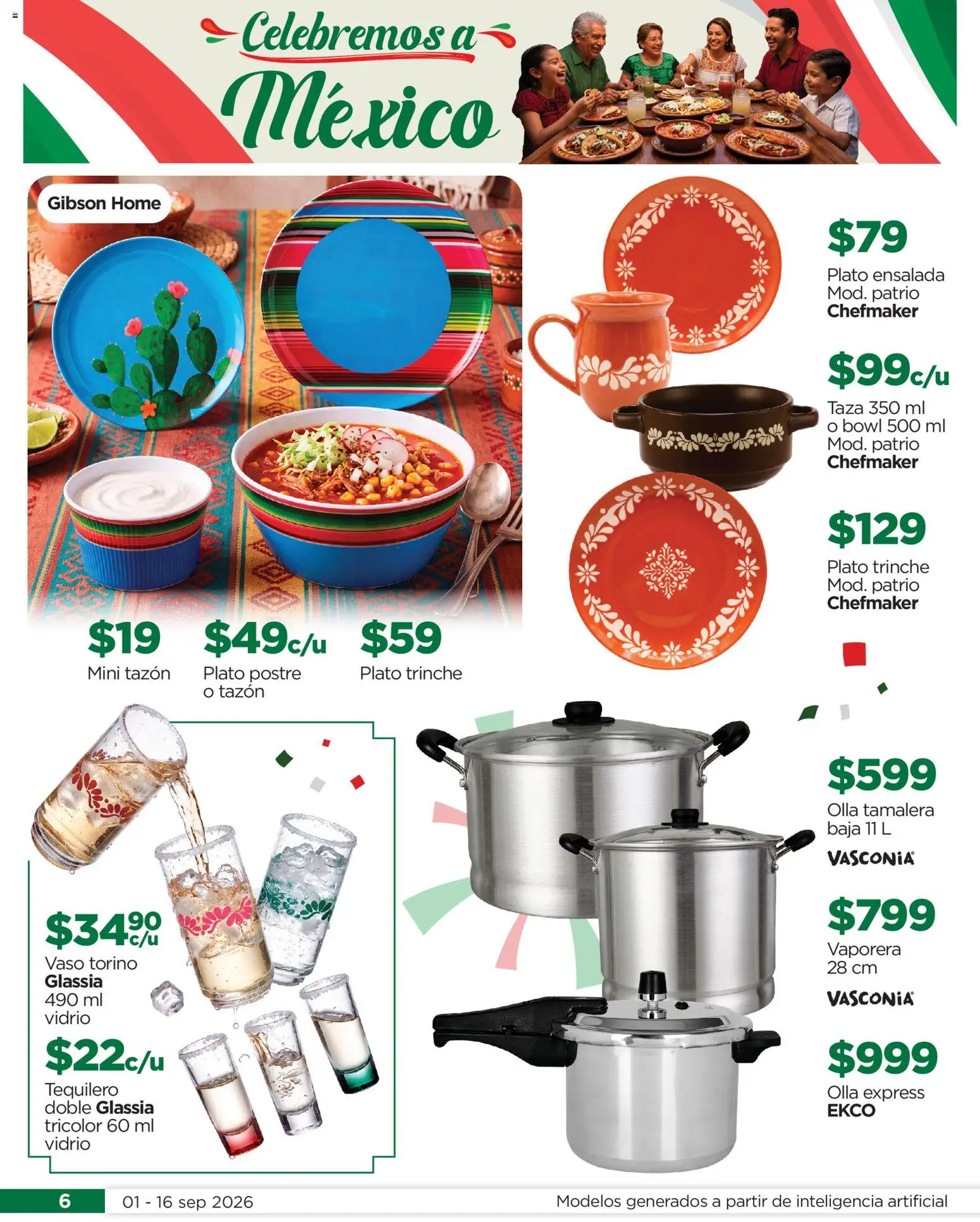 Nuevas ofertas de Chedraui válidas en toda la República Mexicana desde el 01/09/2026. ¡Encuentra las mejores ofertas en Chedraui Celebremos a México! | Página: 6