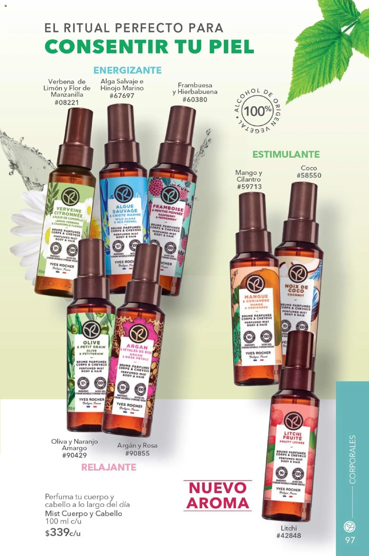 Nuevas ofertas de Yves Rocher válidas en toda la República Mexicana desde el 18/11/2026. ¡Encuentra las mejores ofertas en Yves Rocher campaña 16 2026! | Página: 101