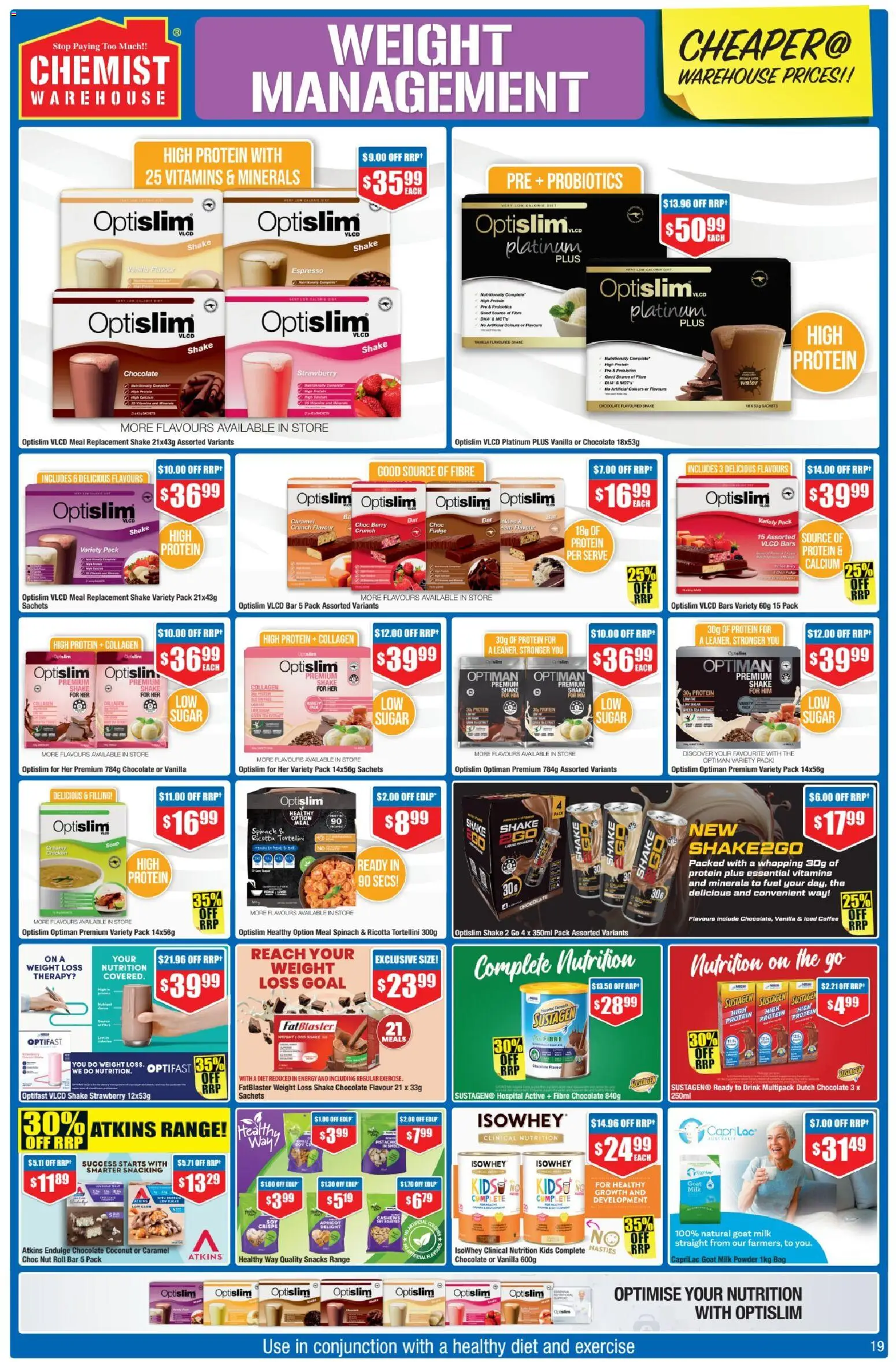 Chemist Warehouse catalogue - valid from 28.05.2026 | Page: 19 | Products: Coffee, Soup, Collagen, Bag