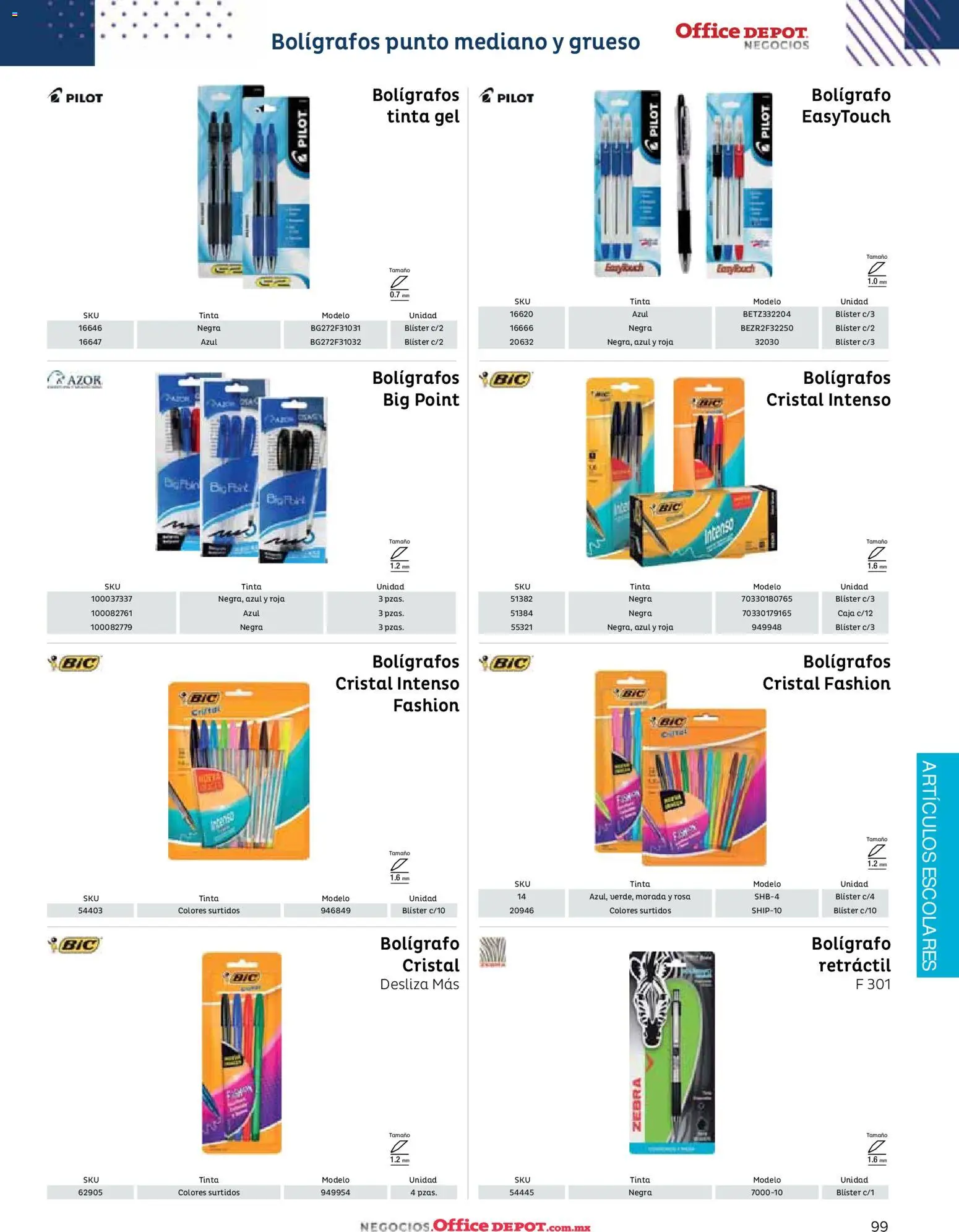 Nuevas ofertas de Office Depot válidas en toda la República Mexicana desde el 12/01/2026. ¡Encuentra las mejores ofertas en Office Depot catálogo 2026! | Página: 101 | Productos: Caja