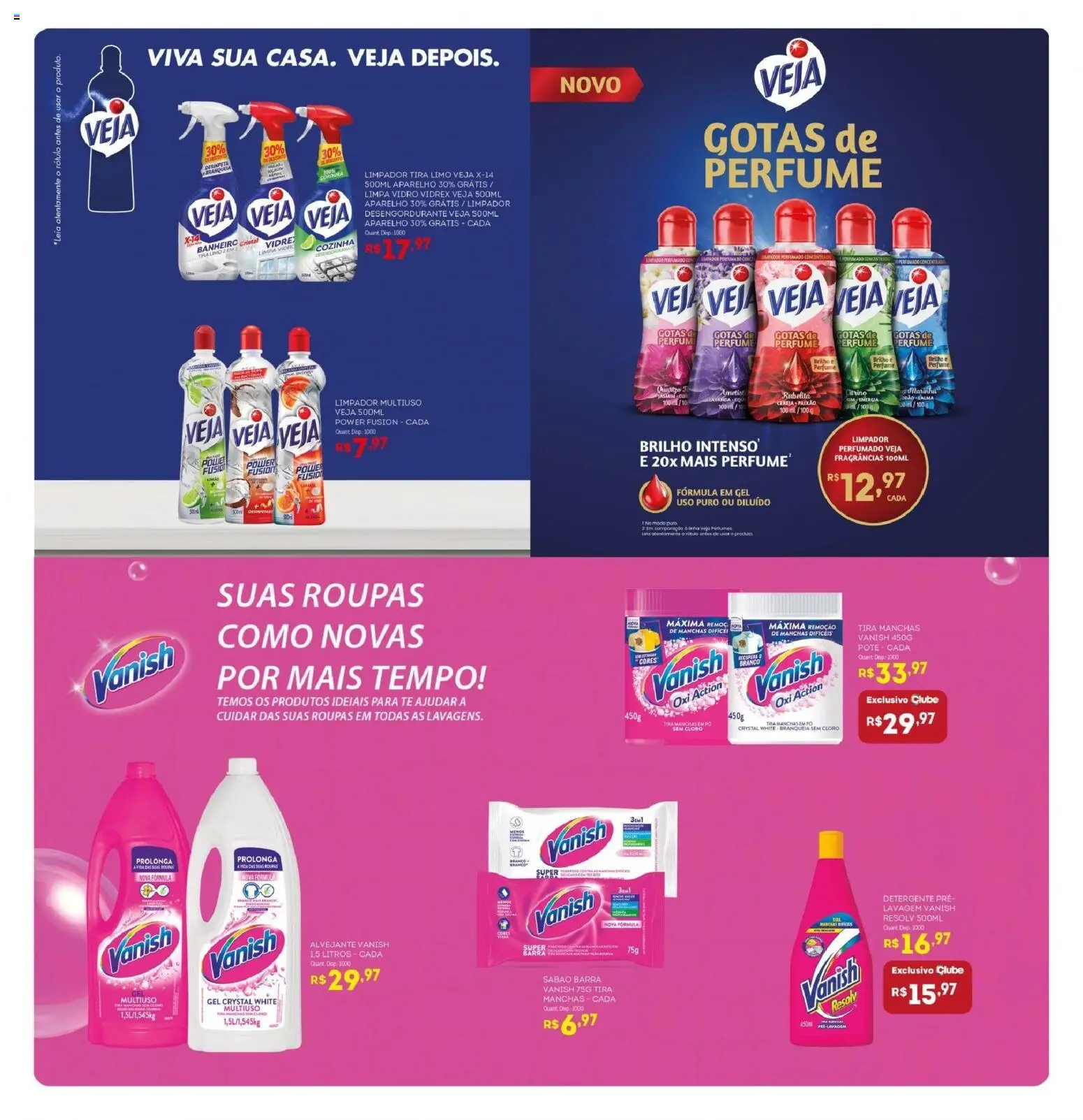 Bistek Supermercados Folheto - válido de 01/07/2026 | Página: 13 | Produtos: Pó, Cloro, Tira manchas, Detergente