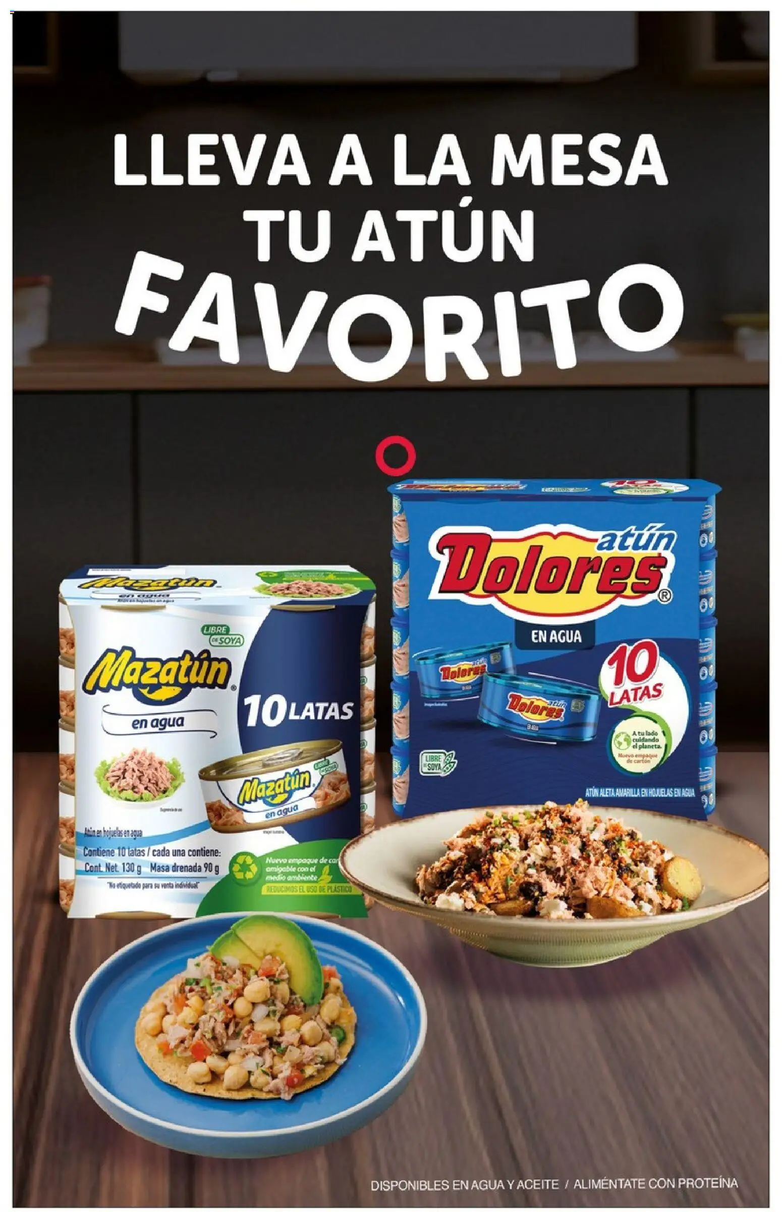 Nuevas ofertas de Costco válidas en toda la República Mexicana desde el 01/08/2026. ¡Encuentra las mejores ofertas en Costco catálogo Agosto! | Página: 67 | Productos: Atún, Agua, Proteína, Mesa