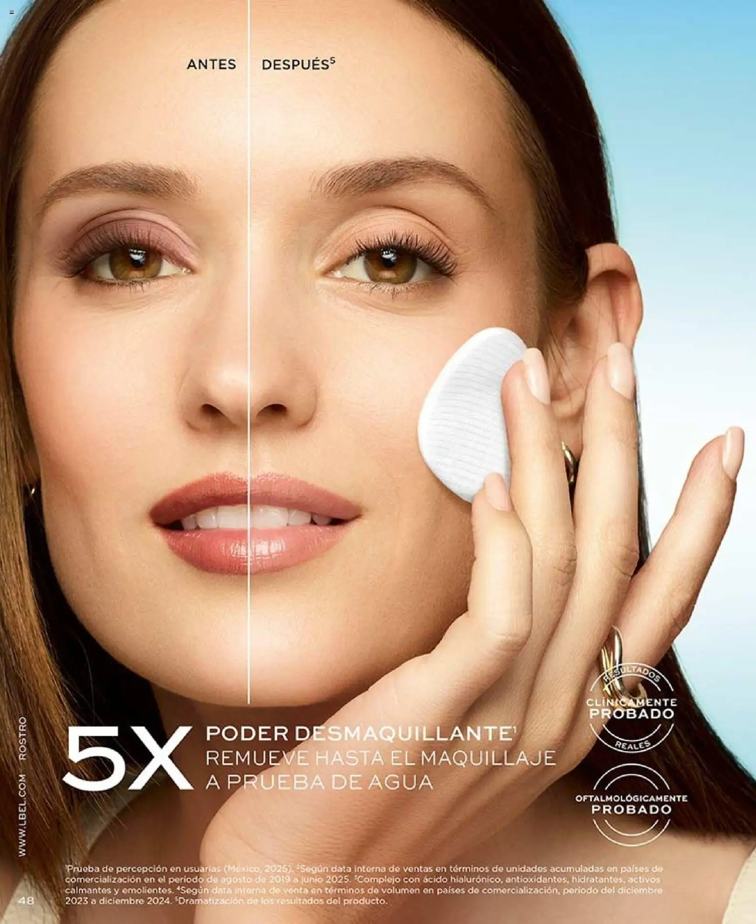 Catálogo L'Bel Campaña 14 │ válido desde el 16.08.2026 | Página: 48 | Productos: Agua, Maquillaje