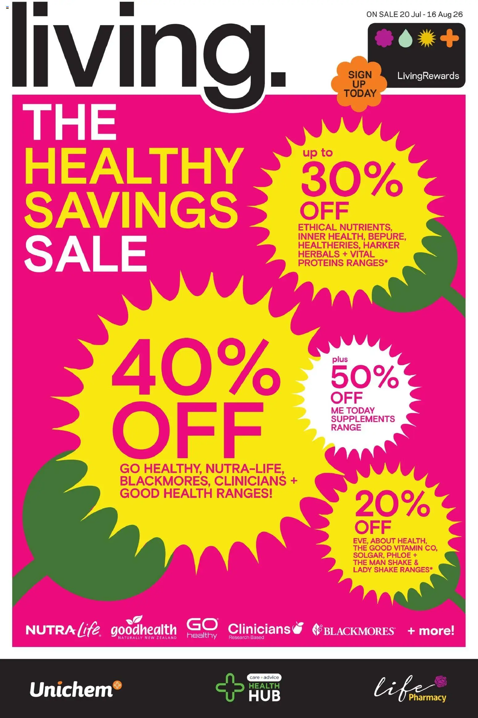 Life Pharmacy catalogue from 20 Jul 2026 | Page: 1
