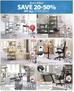 Preview of JYSK weekly flyer from shop JYSK valid from Aug 13, 2026 | Page: 3 | Products: Shelf, Chair, Lighting