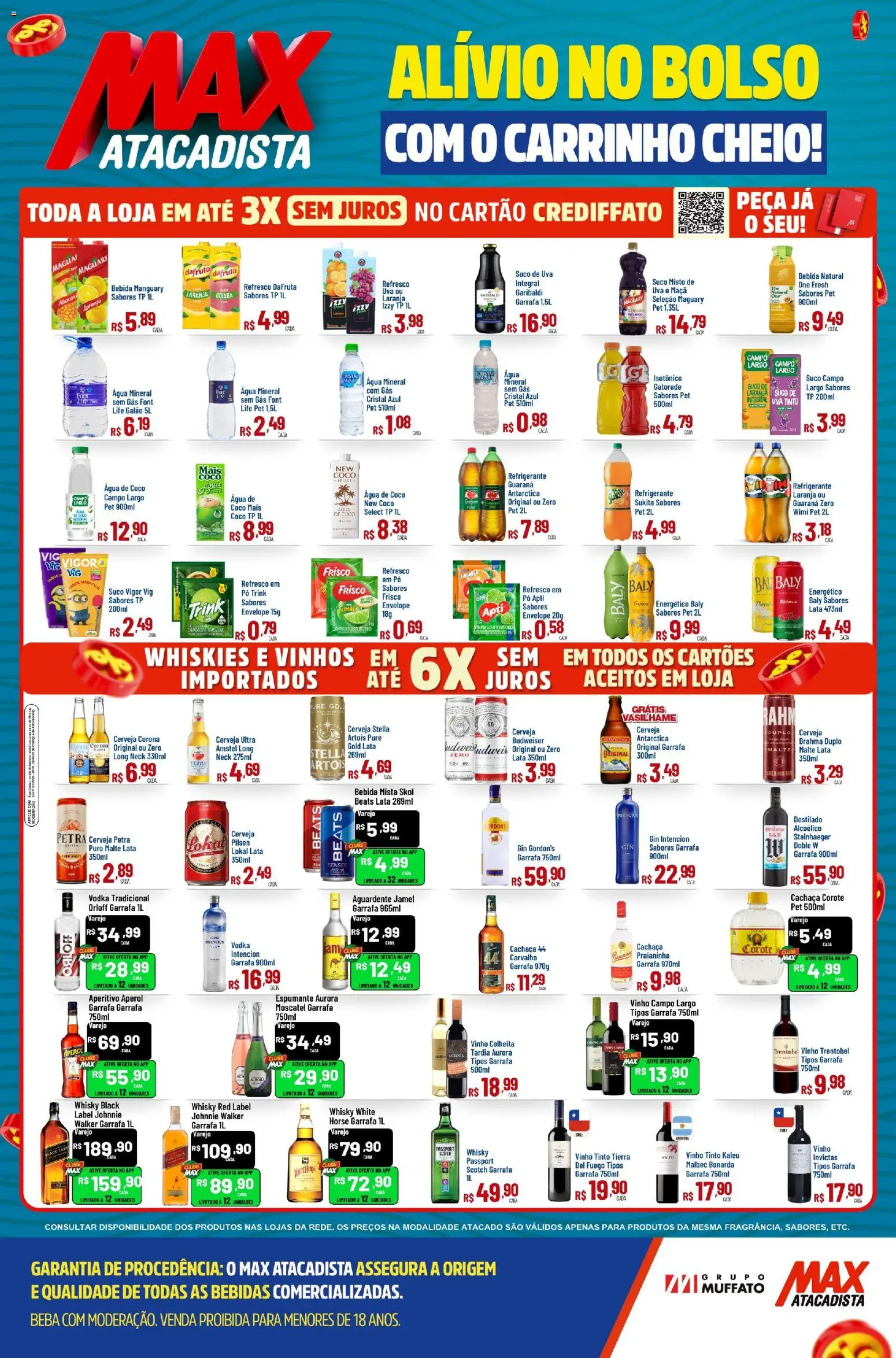Max Atacadista Folheto - válido de 17/09/2026 | Página: 4 | Produtos: Guaraná, Envelope, Água mineral, Refrigerante