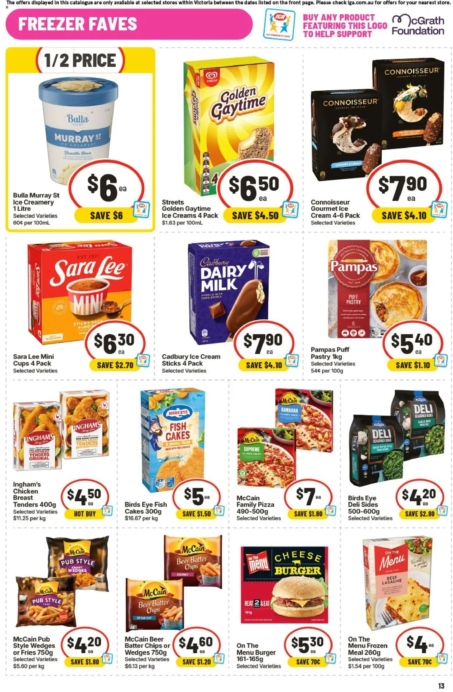 IGA catalogue - valid from 23/09/2026 | Page: 13 | Products: Cups, Tea, Water, Salt