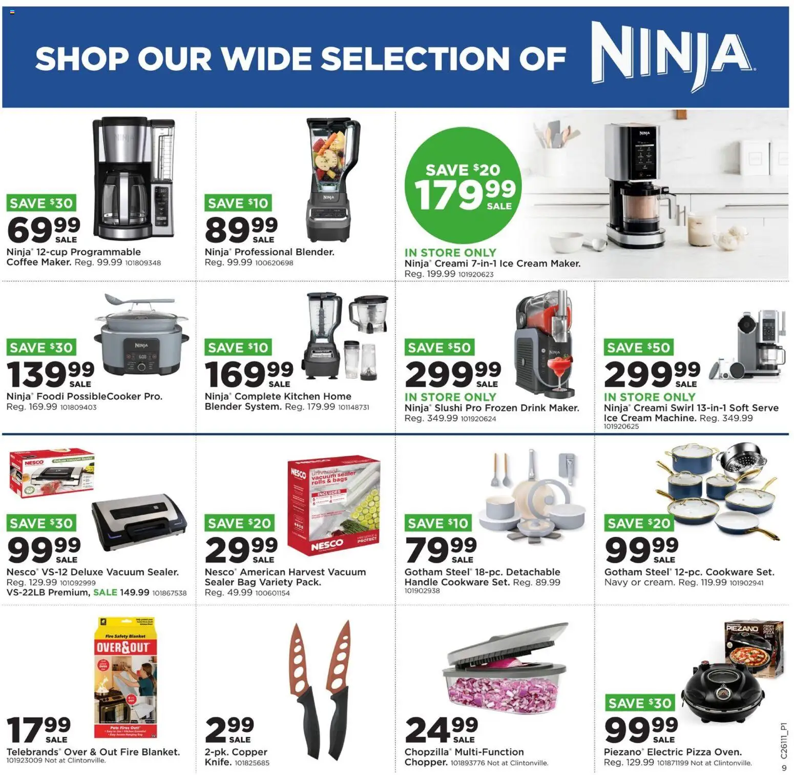 Mills Fleet Farm Weekly Ad - valid from 09.03.2026 | Page: 14 | Products: Blanket, Coffee, Cream, Ice cream