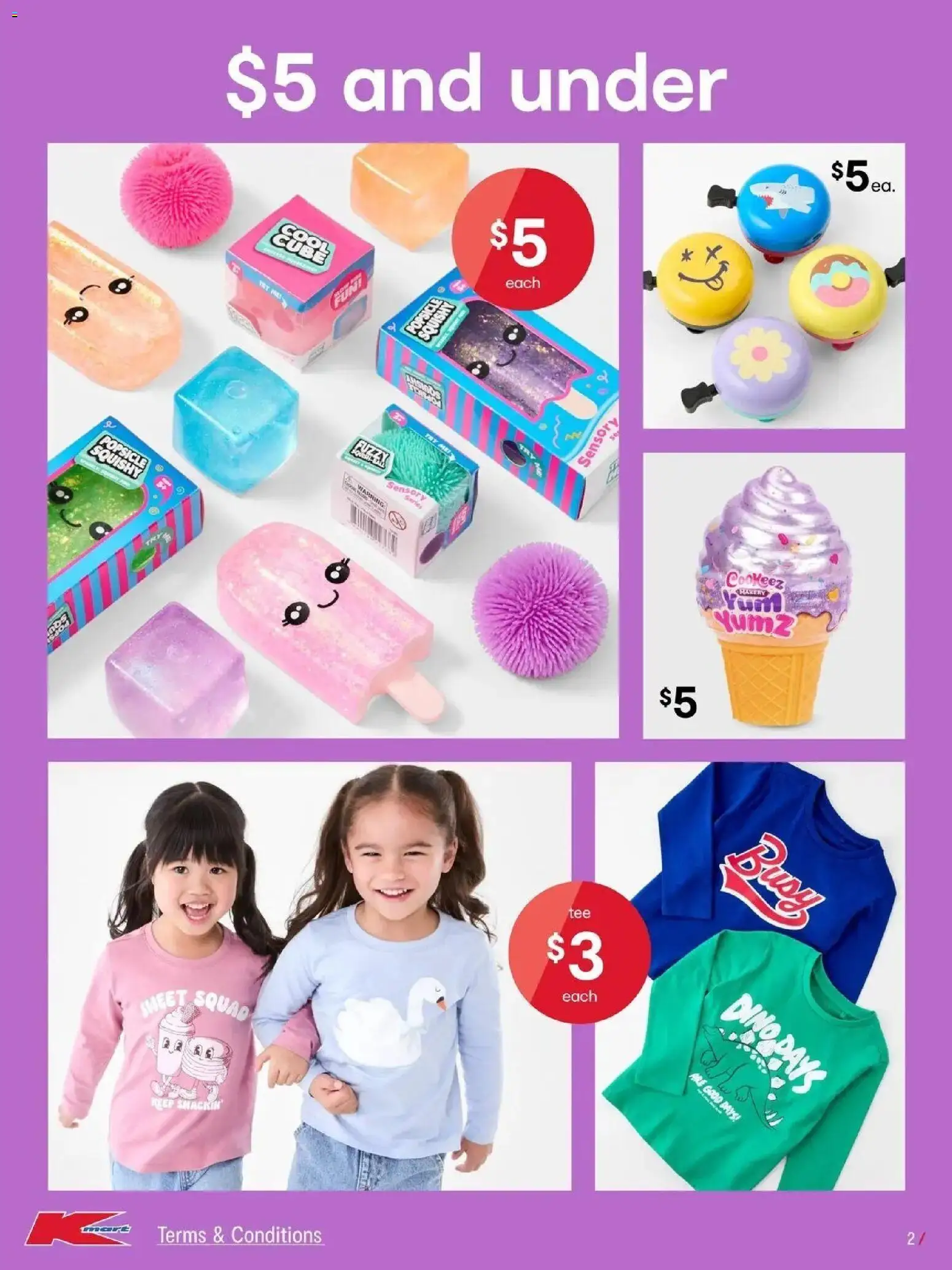 Kmart catalogue - valid from 24/06/2026 | Page: 2 | Products: Popsicle