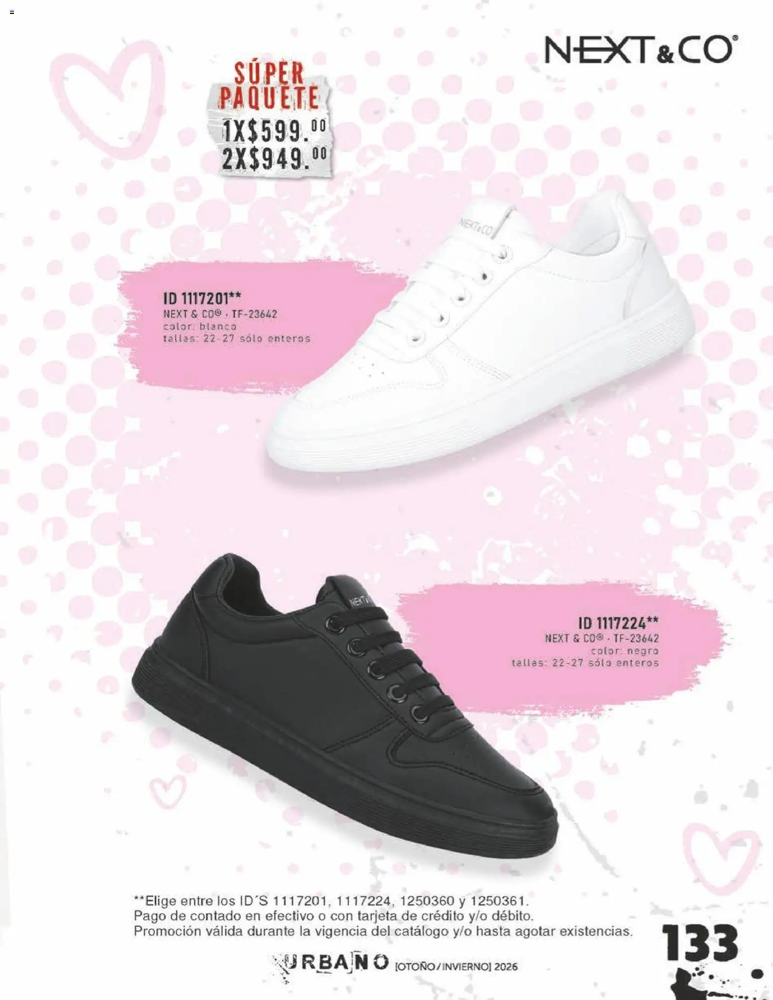 Nuevas ofertas de Price Shoes válidas en toda la República Mexicana desde el 31/07/2026. ¡Encuentra las mejores ofertas en Price Shoes catálogo Urbano! | Página: 133