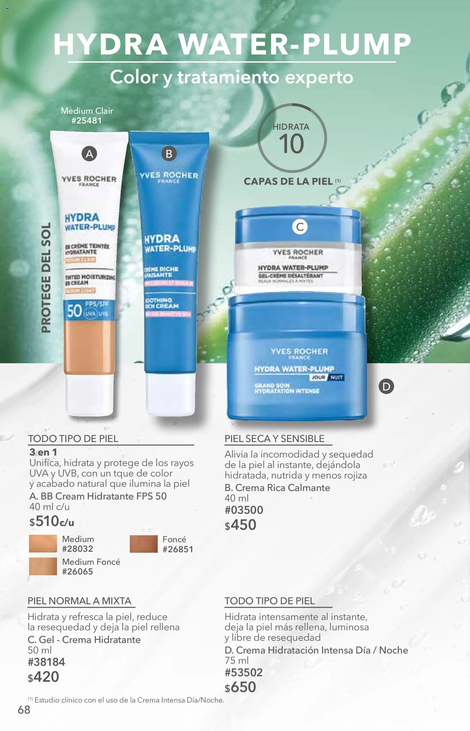 Nuevas ofertas de Yves Rocher válidas en toda la República Mexicana desde el 06/10/2026. ¡Encuentra las mejores ofertas en Yves Rocher campaña 14 2026! | Página: 70 | Productos: Crema, Uva