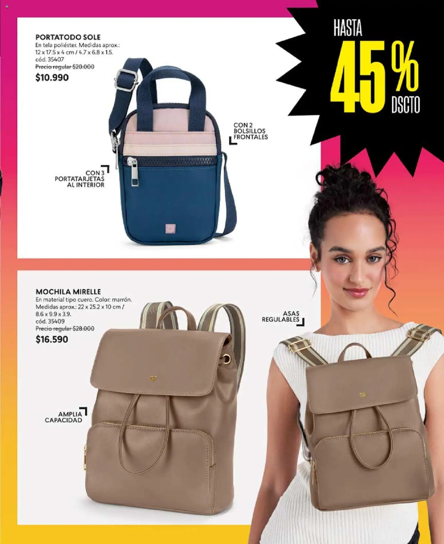 Catálogo CyZone Campaña 11 │ válido desde el 14.06.2026 | Página: 37 | Productos: Mochila