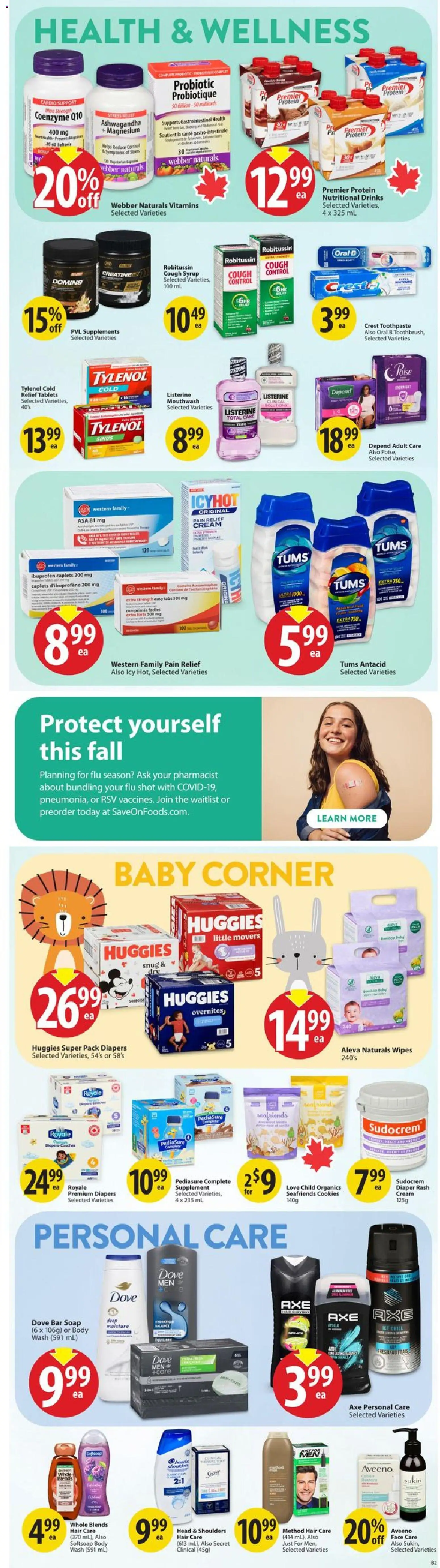 Save on foods flyer valid from Sep 24, 2026 | Page: 27