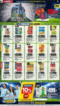 Vista previa Yaguar - Oferta Semanal San Juan válido desde el 15.06.2026 | Página: 12 | Productos: Botella, Mayonesa, Arvejas, Paté