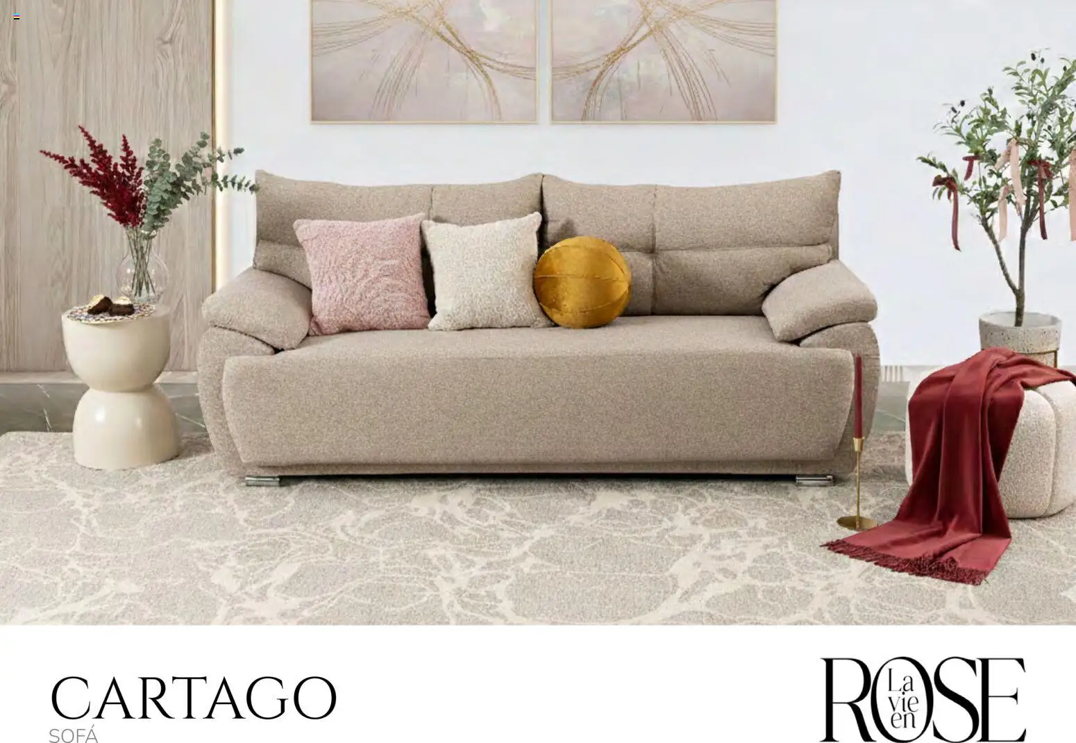 Nuevas ofertas de Muebles Dico válidas en toda la República Mexicana desde el 06/02/2026. ¡Encuentra las mejores ofertas en Muebles Dico catálogo La Vie en Rose 2026! | Página: 3 | Productos: Sofá