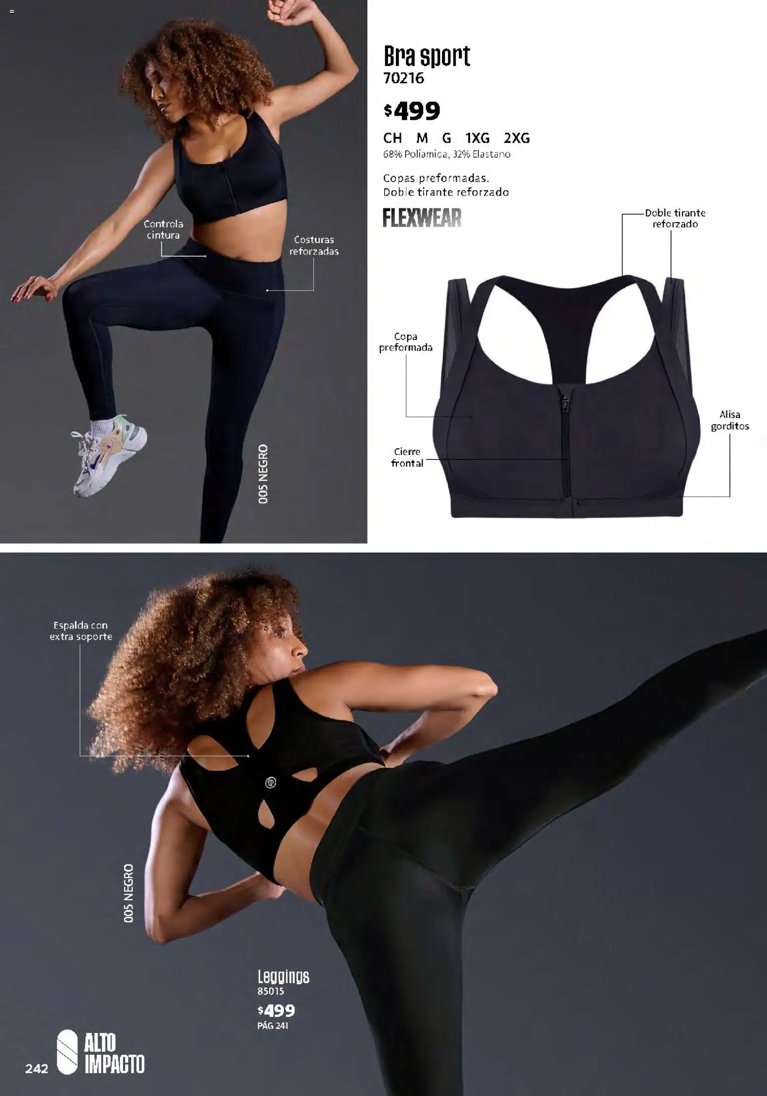 Nuevas ofertas de Ilusión válidas en toda la República Mexicana desde el 01/09/2026. ¡Encuentra las mejores ofertas en Ilusión catálogo Otoño! | Página: 244 | Productos: Leggings