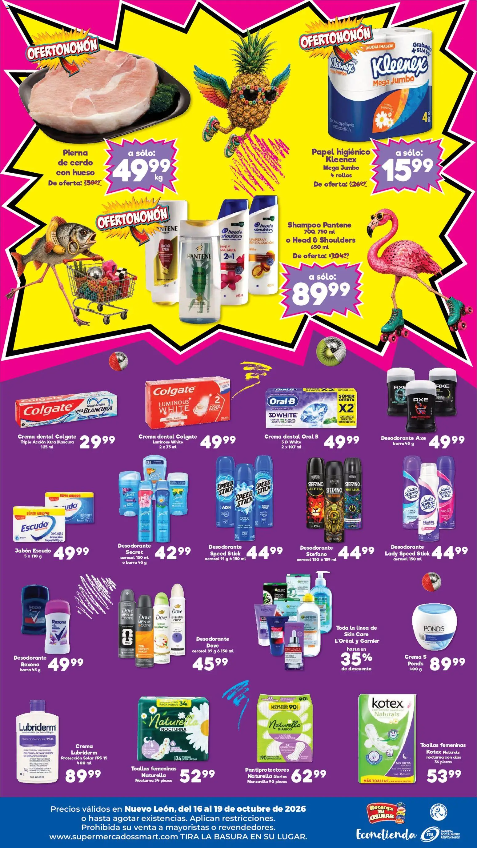 Nuevas ofertas de S-Mart válidas en toda la República Mexicana desde el 16/10/2026. ¡Encuentra las mejores ofertas en S-Mart folleto Monterrey! | Página: 4