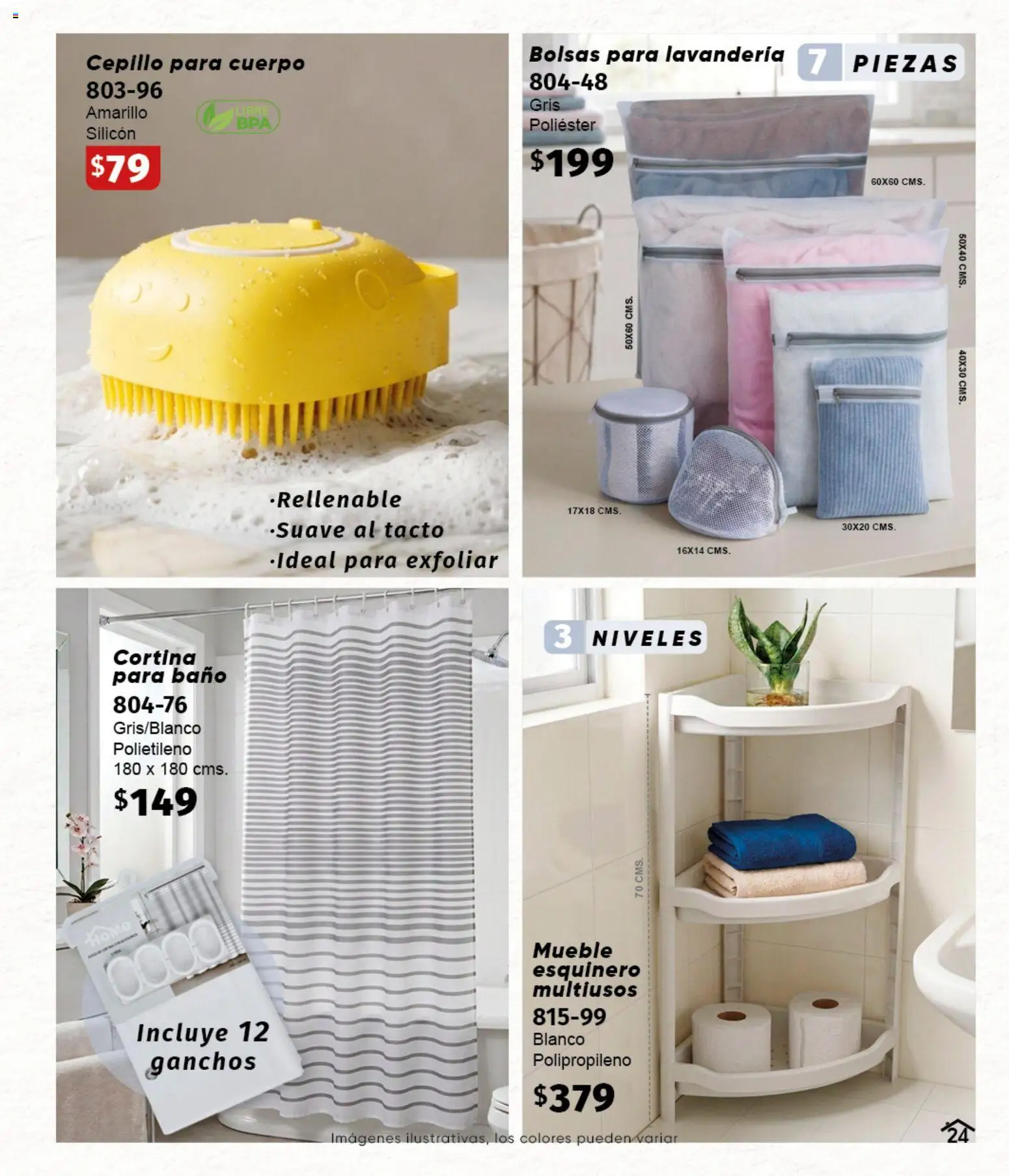 Nuevas ofertas de Cklass válidas en toda la República Mexicana desde el 11/09/2026. ¡Encuentra las mejores ofertas en Cklass catálogo Home Invierno! | Página: 25 | Productos: Cepillo, Baño