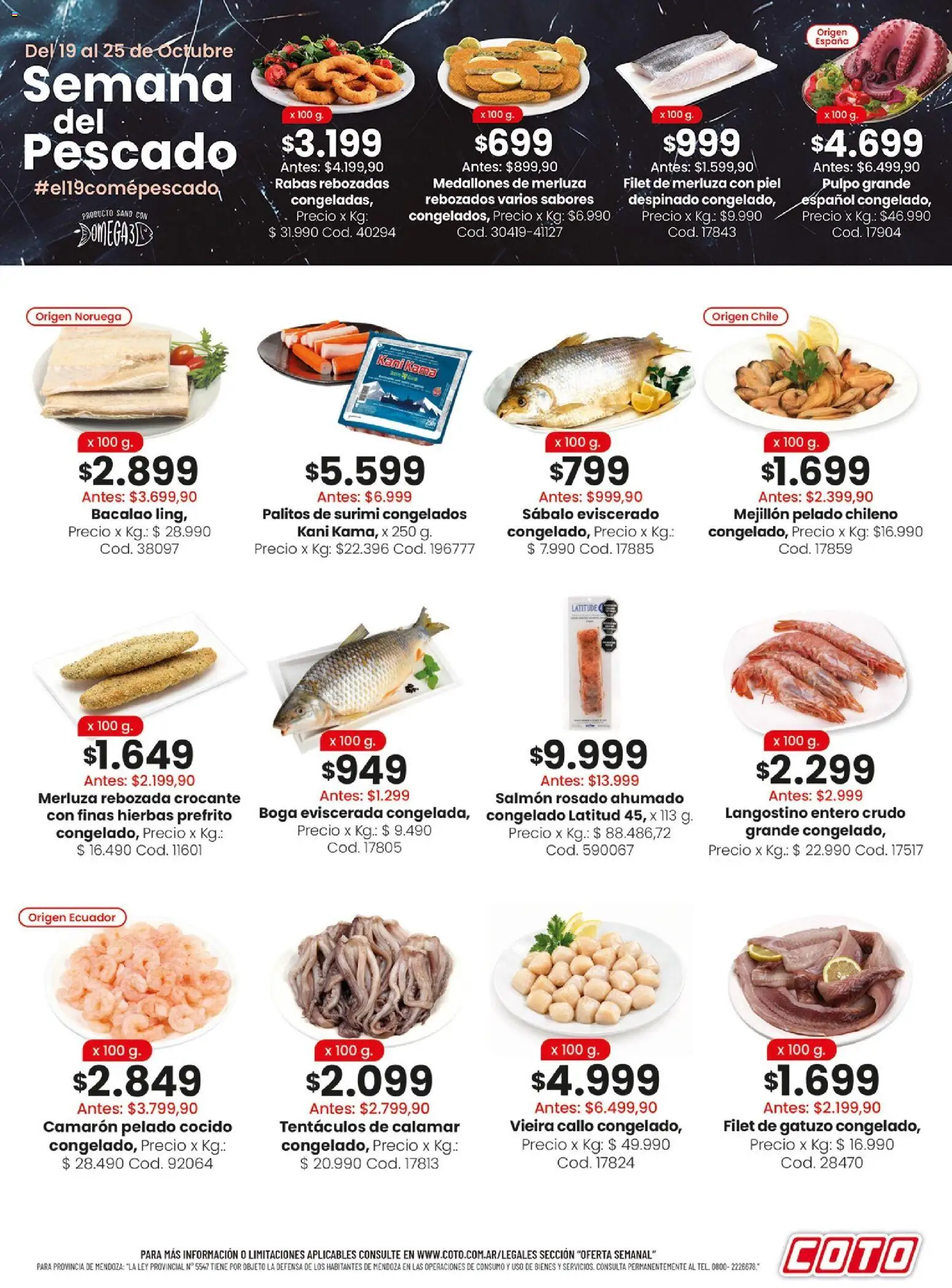 Coto - Semanadel Pescado │ válido desde el 19/10/2026 | Página: 1
