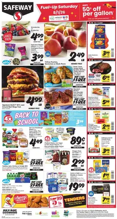 Preview of Safeway weekly ads valid from 07/29/2026