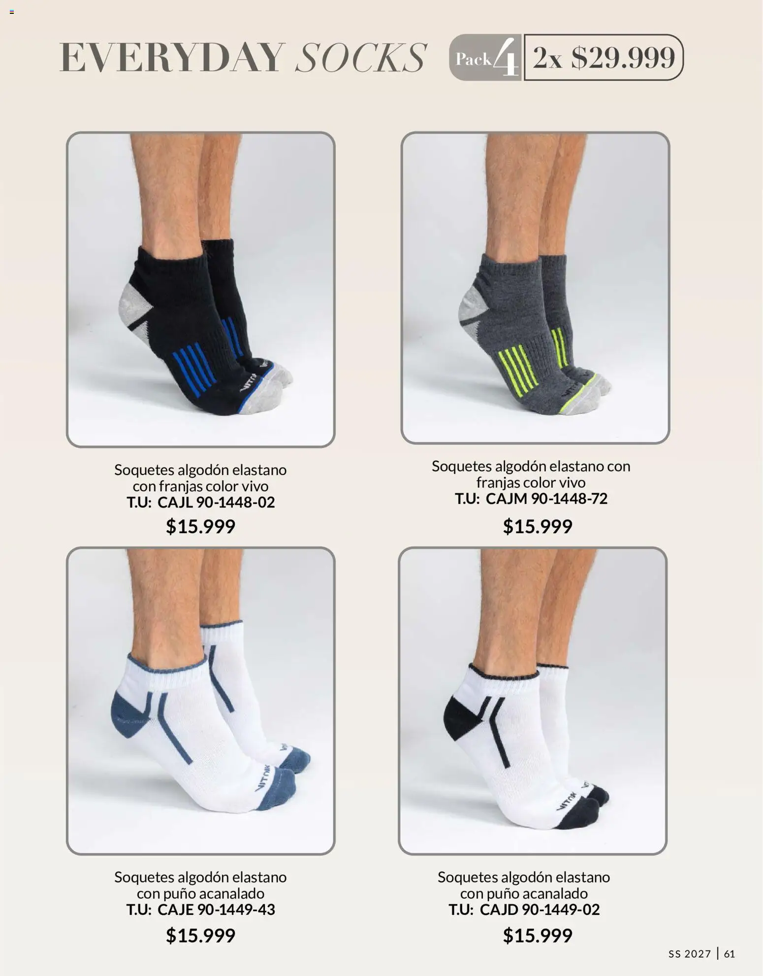 Vitnik - Underwear & Complements │ válido desde el 01/09/2026 | Página: 61 | Productos: Algodón