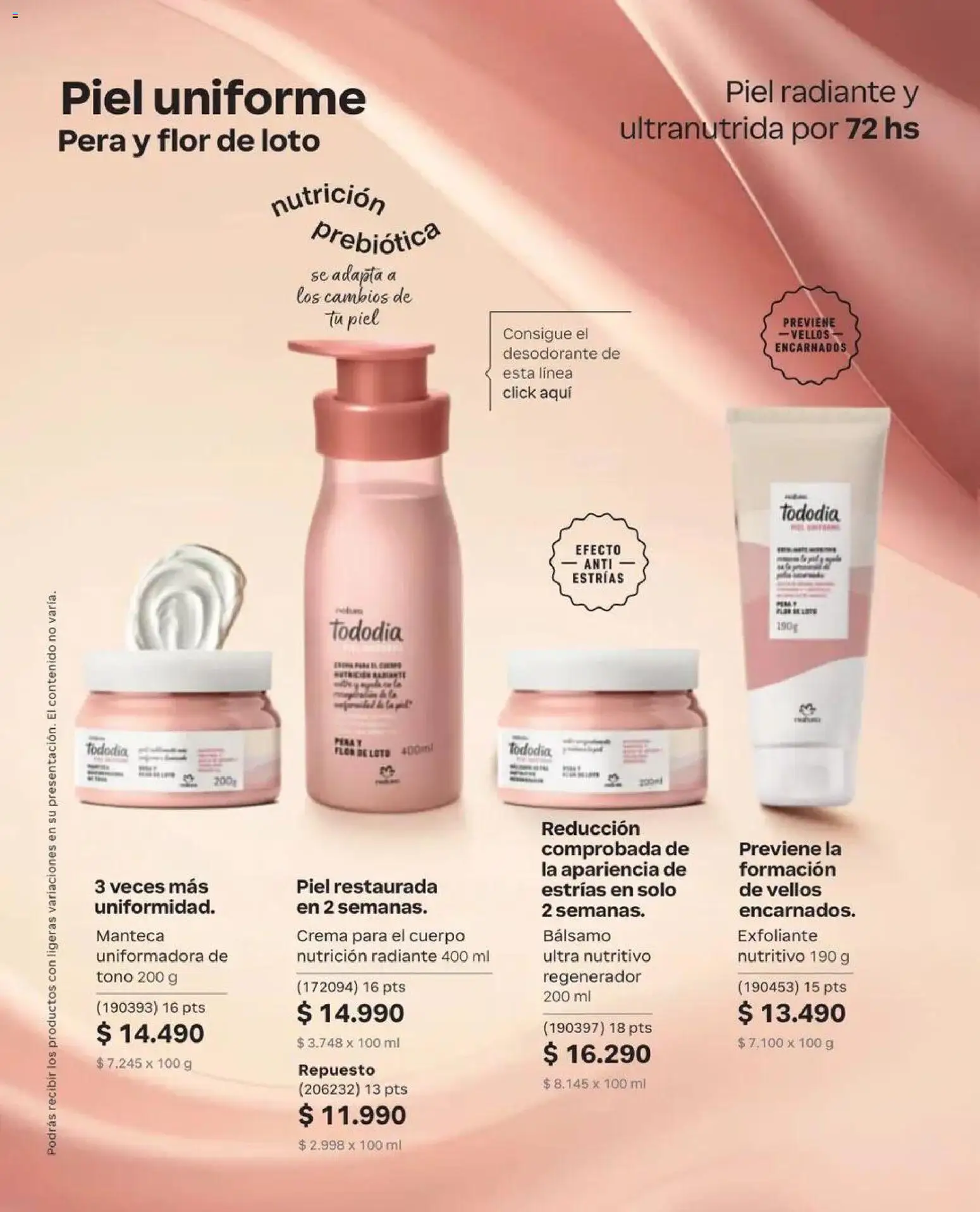 Natura catálogo │ válido desde el 31.08.2026 | Página: 159 | Productos: Crema para el cuerpo, Desodorante, Manteca, Crema