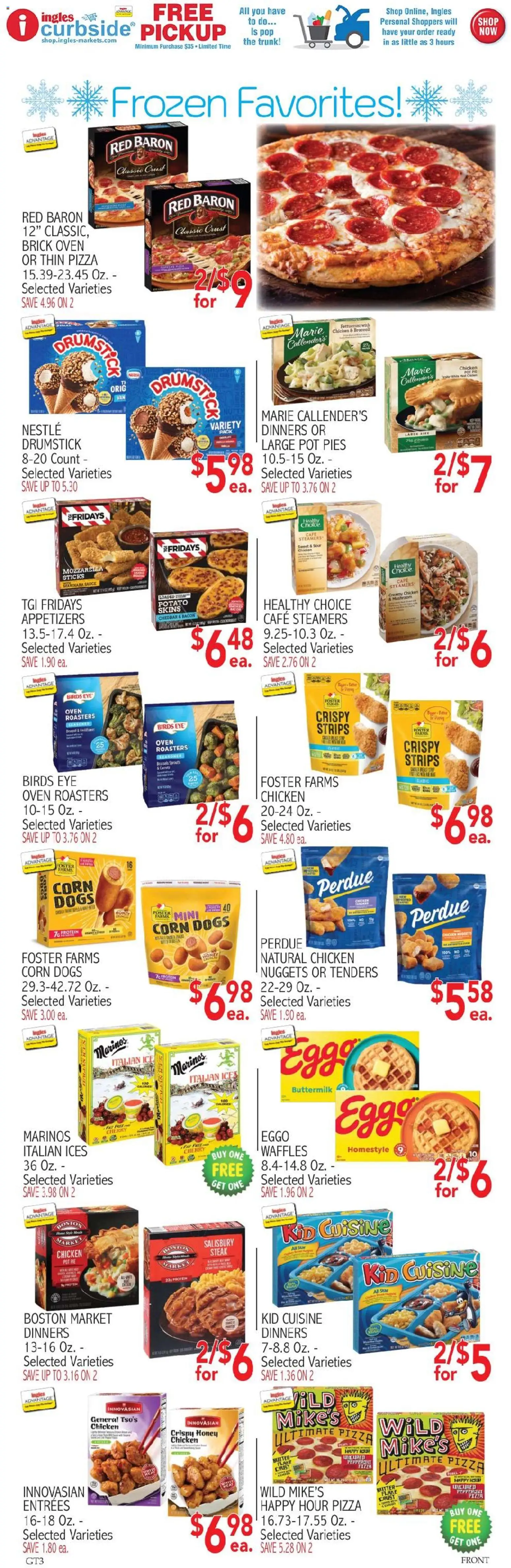 Ingles - Weekly flyer - valid from 08/12/2026 | Page: 7 | Products: Broccoli, Bacon, Sauce, Mozzarella