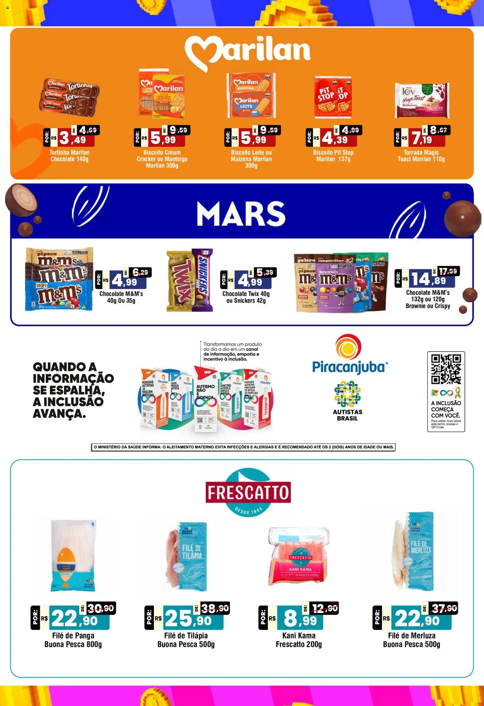 Royal Supermercados Folheto - válido de 21/09/2026 | Página: 5 | Produtos: Twix, Manteiga, Filé de tilápia, Pipoca