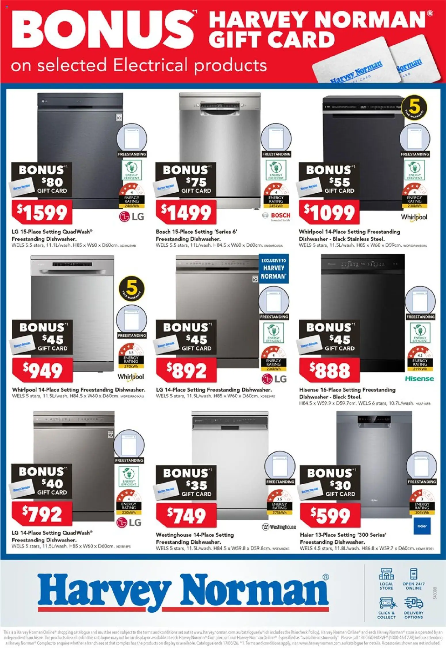 Harvey Norman catalogue - valid from 06/08/2026 | Page: 36 | Products: Accessories, Dishwasher