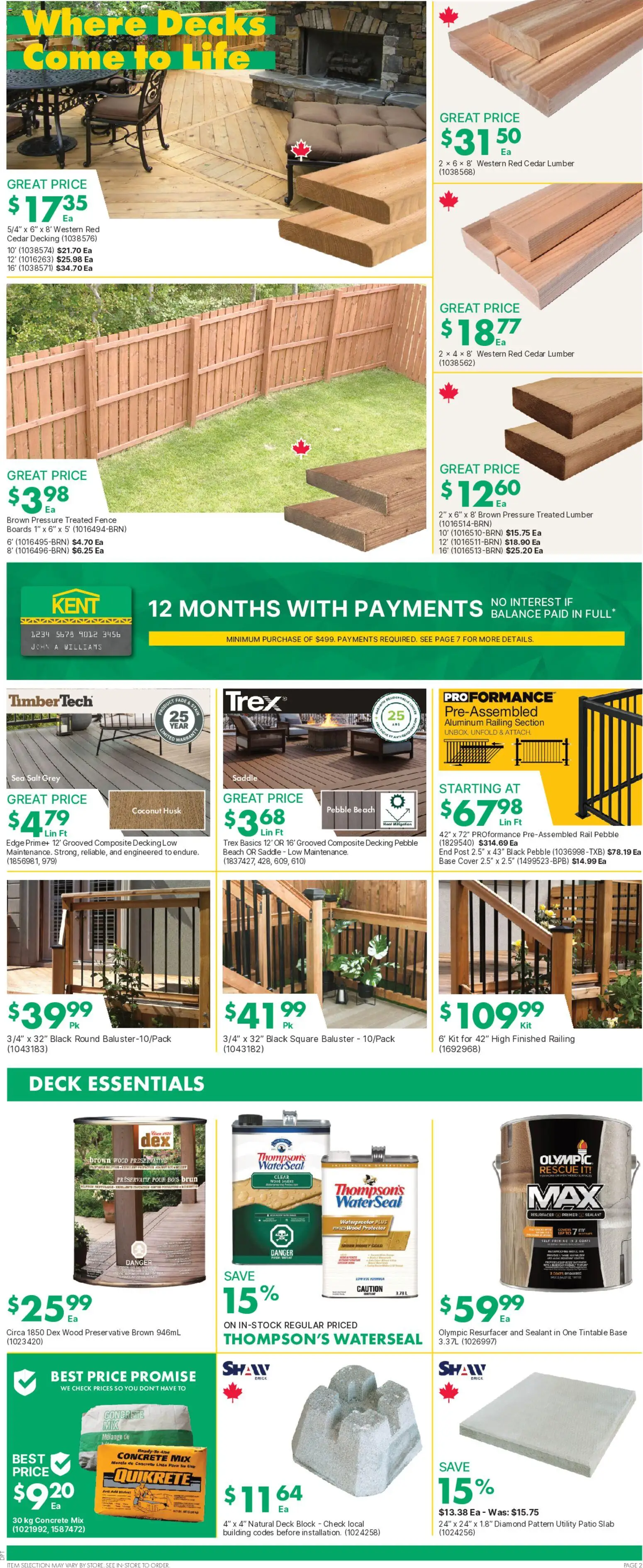 Kent flyer valid from Aug 20, 2026 | Page: 3 | Products: Coconut, Water, Honey, Salt