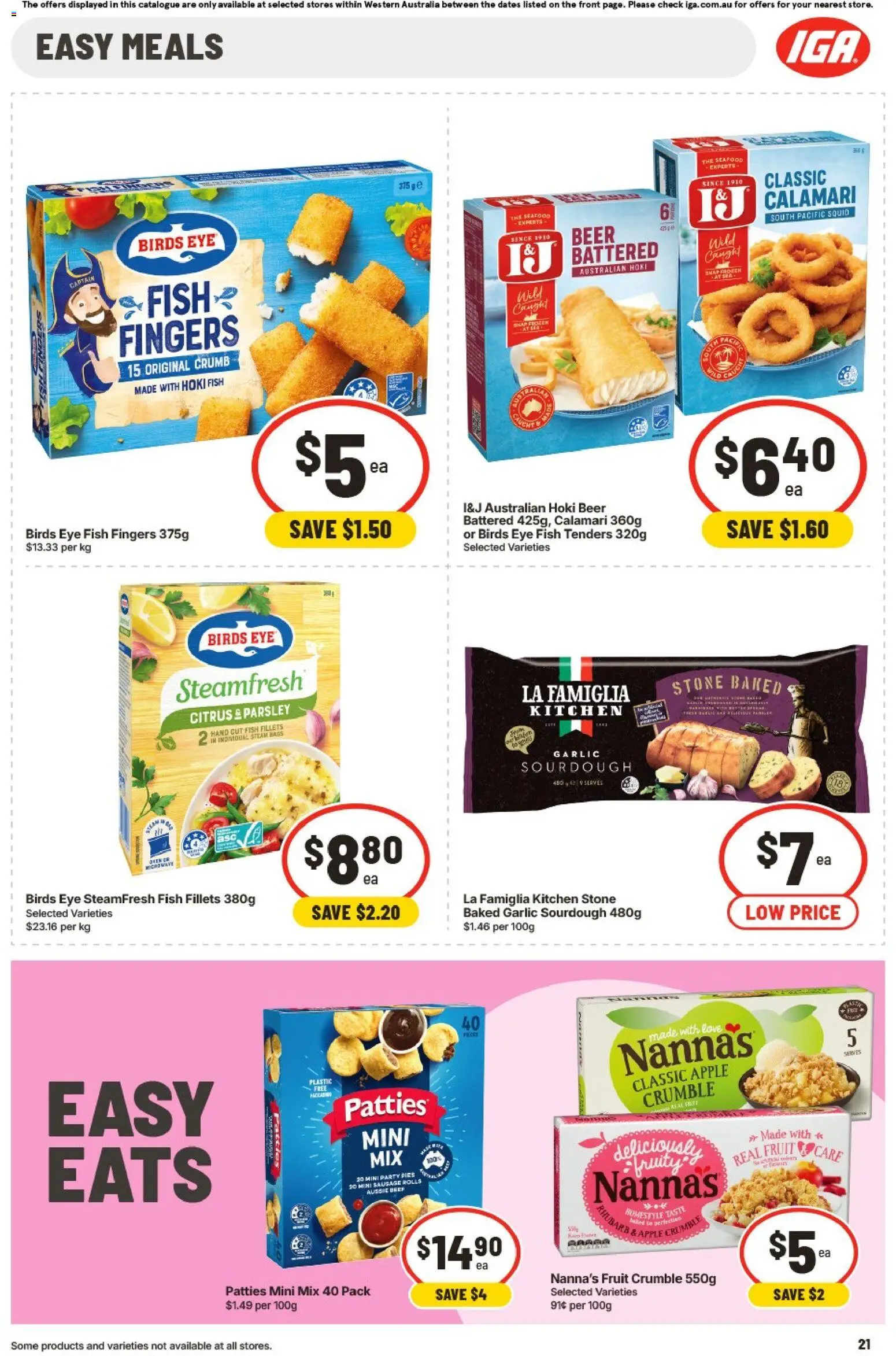IGA catalogue - valid from 26/08/2026 | Page: 21 | Products: Beer, Beef, Garlic, Fruit
