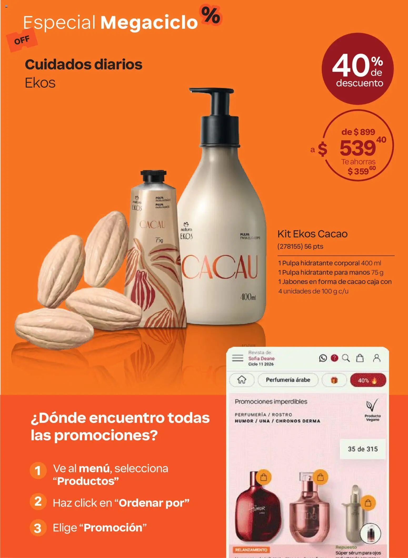 Nuevas ofertas de Natura válidas en toda la República Mexicana desde el 03/10/2026. ¡Encuentra las mejores ofertas en Natura campaña  2026! | Página: 7