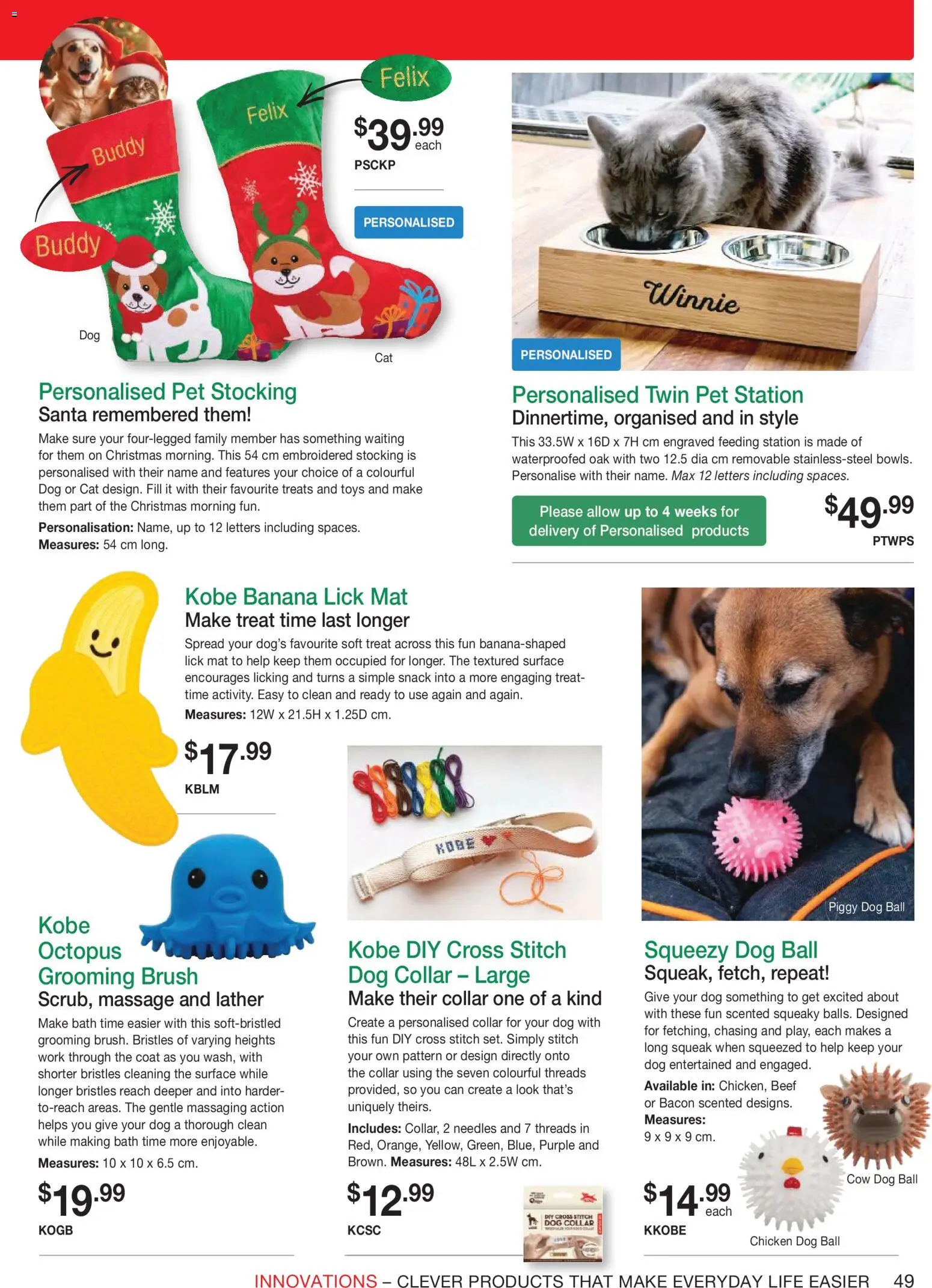 Innovations catalogue - valid from 23/09/2026 | Page: 49 | Products: Bacon, Beef, Toys, Spread