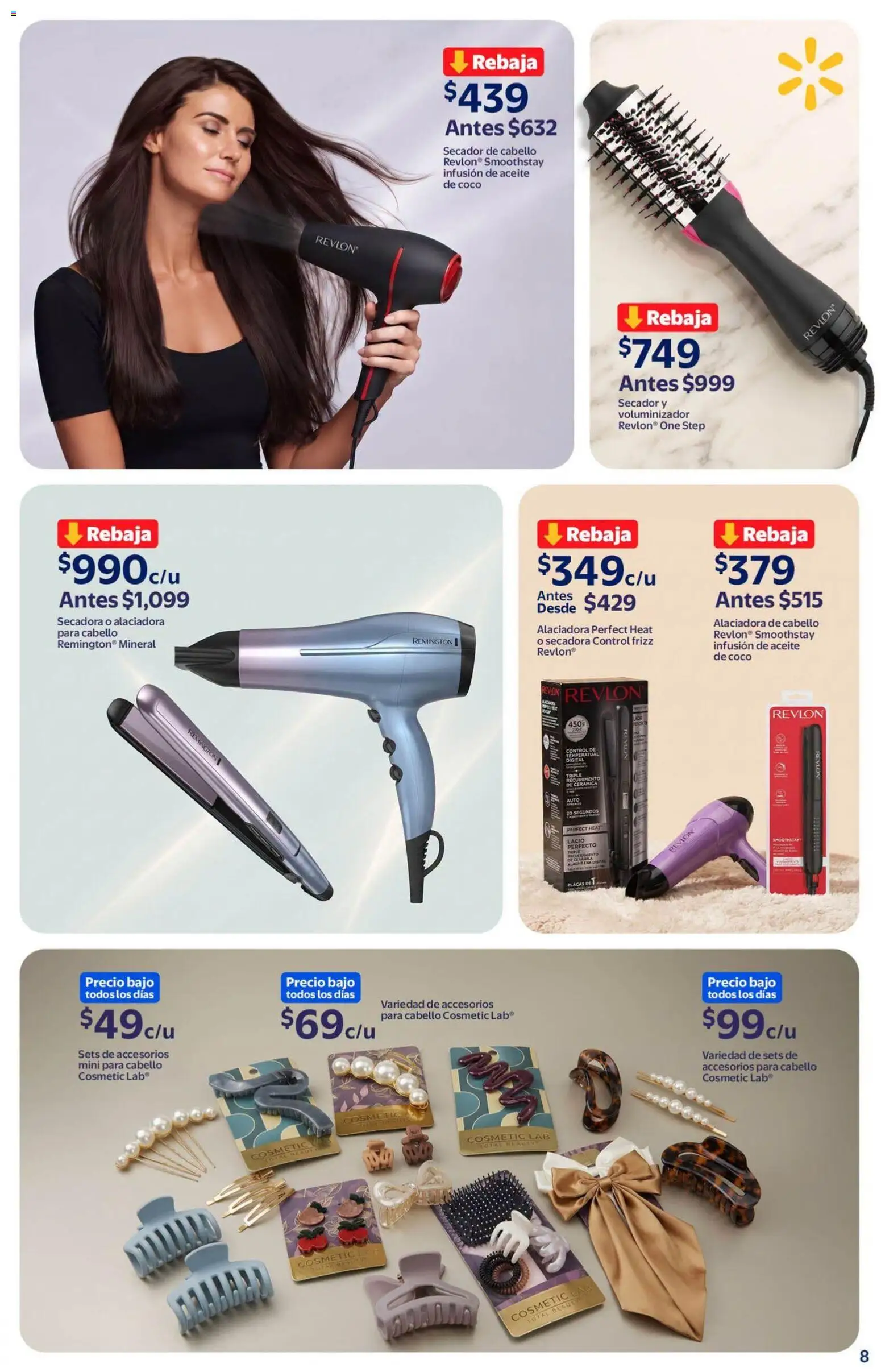 Nuevas ofertas de Walmart válidas en toda la República Mexicana desde el 18/09/2026. ¡Encuentra las mejores ofertas en Walmart folleto Tu rutina K-Beauty a precios bajos.! | Página: 8 | Productos: Coco, Aceite de coco, Secadora, Aceite