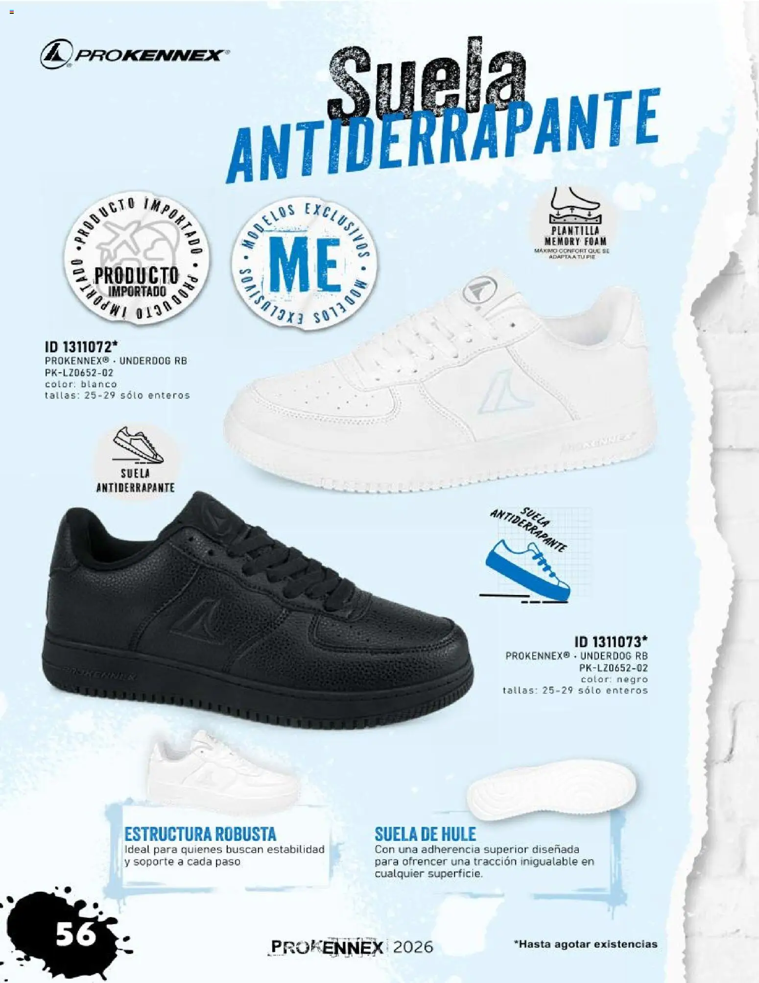 Nuevas ofertas de Price Shoes válidas en toda la República Mexicana desde el 15/09/2026. ¡Encuentra las mejores ofertas en Price Shoes catálogo Prokennex! | Página: 56