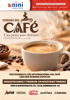 Vista previa NINI Mayorista - Semana del Café válido desde el 28/09/2026