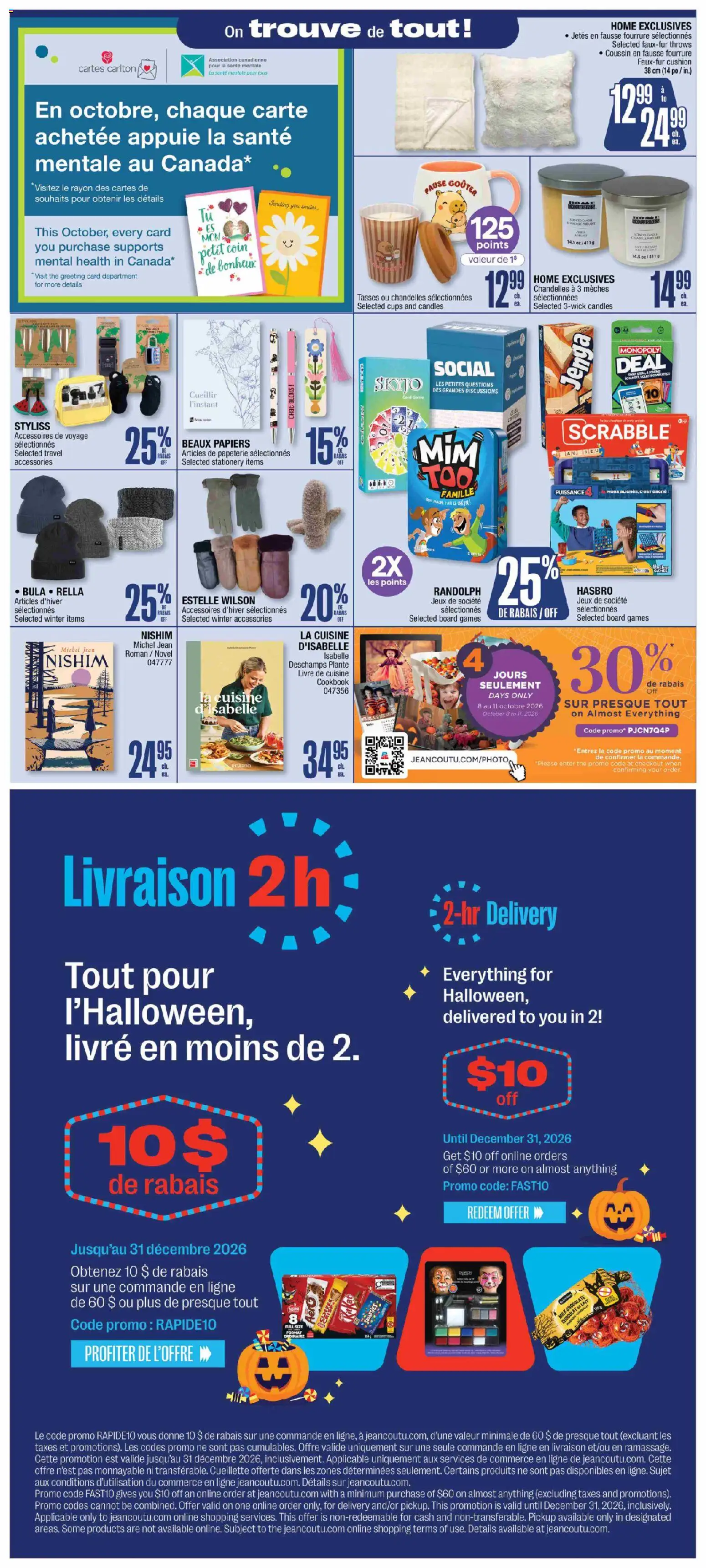 Jean Coutu flyer valid from Oct 8, 2026 | Page: 9