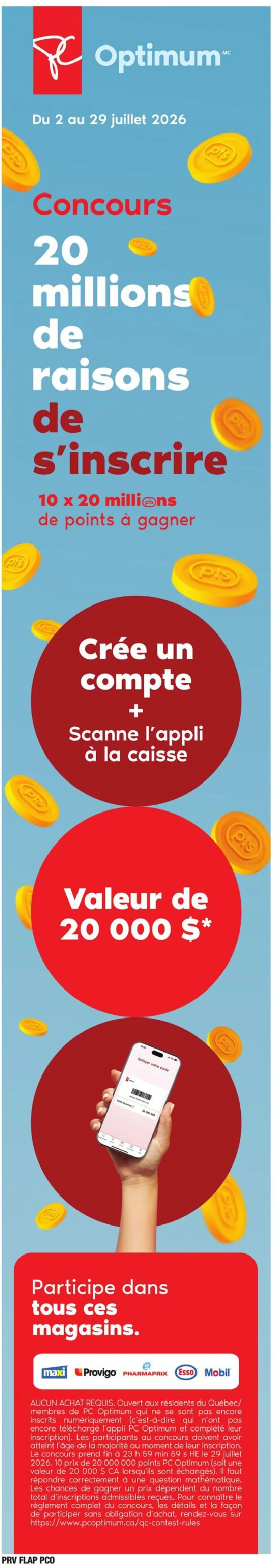 Provigo flyer valid from Jul 16, 2026 | Page: 3 | Products: PC