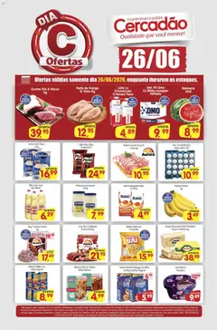 Cercadão - Ofertas da semana - Pré-Visualização do folheto da loja Cercadão, válido de 26/06/2026 | Página: 1