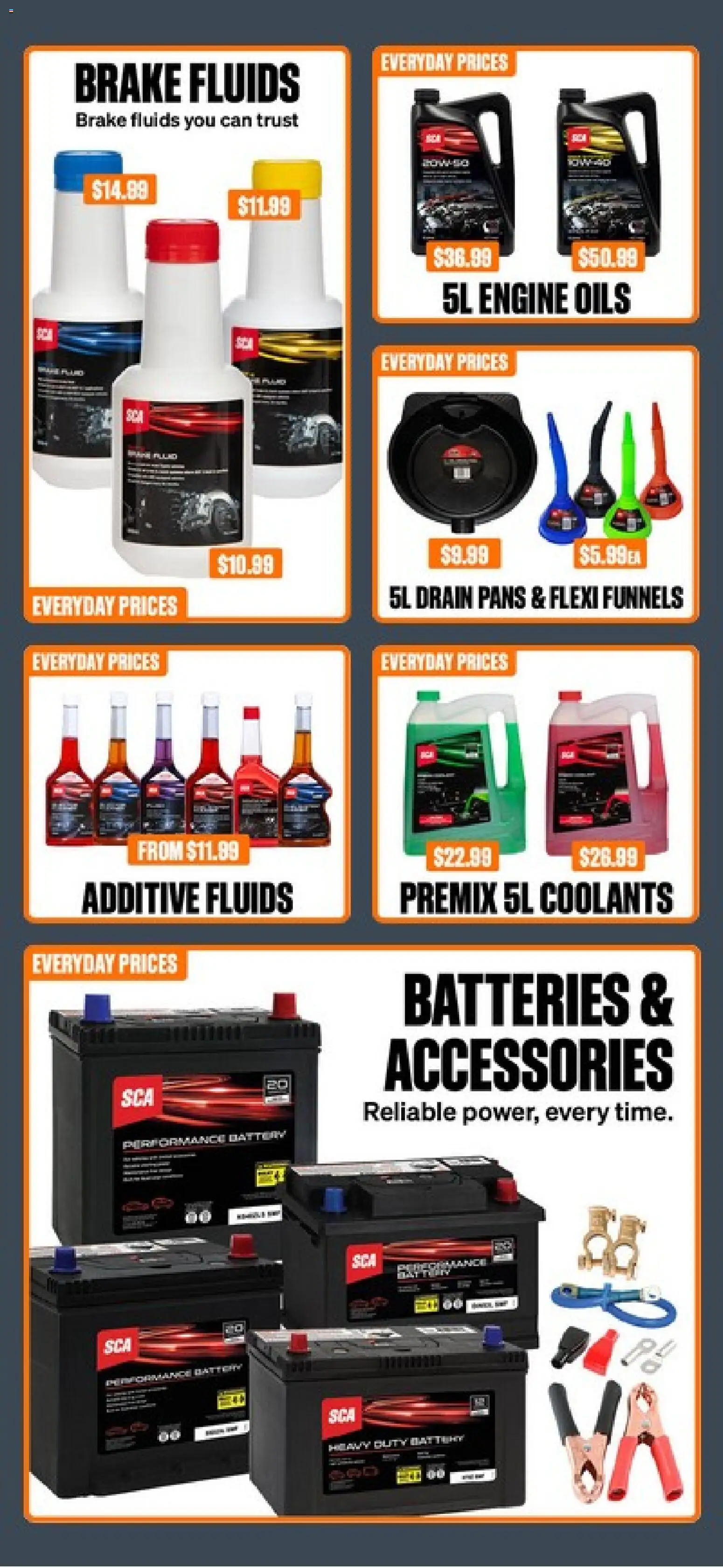 Supercheap Auto catalogue - valid from 22/07/2026 | Page: 30 | Products: Accessories, Batteries
