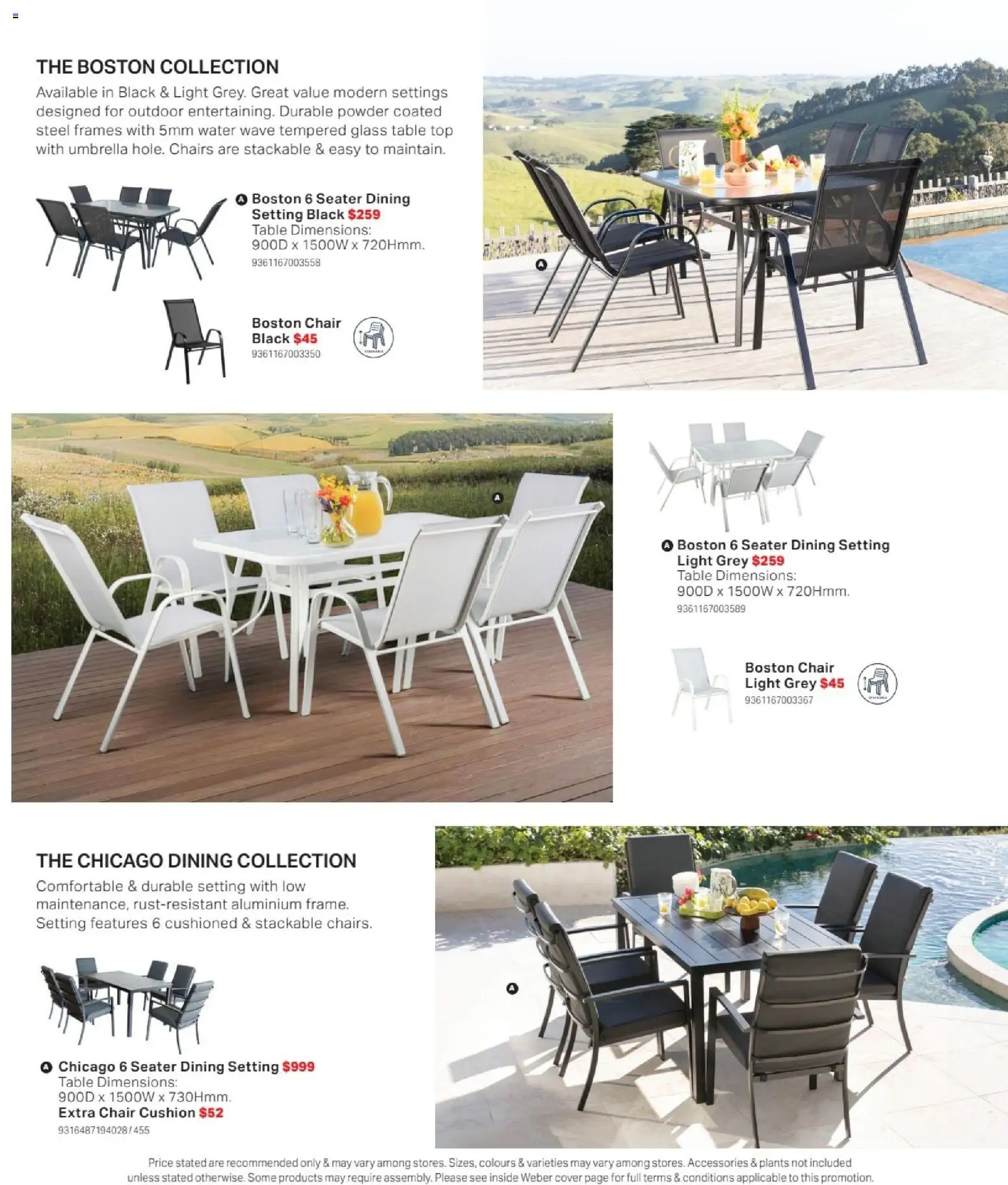 Mitre 10 catalogue - valid from 16/09/2026 | Page: 7 | Products: Chair, Cushion, Light, Chairs