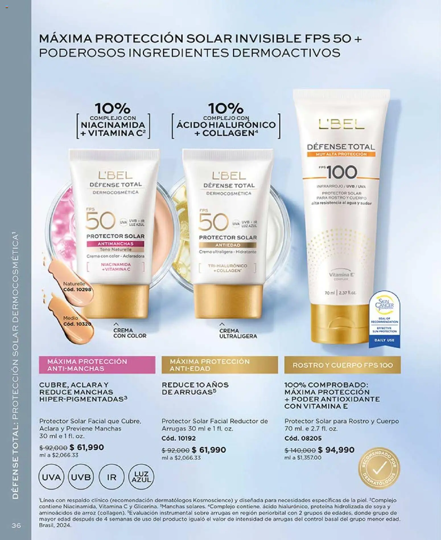 L'Bel revista - valida desde el 13.04.2026 | Página: 38 | Productos: Agua, Sobre, Uva, Protector solar